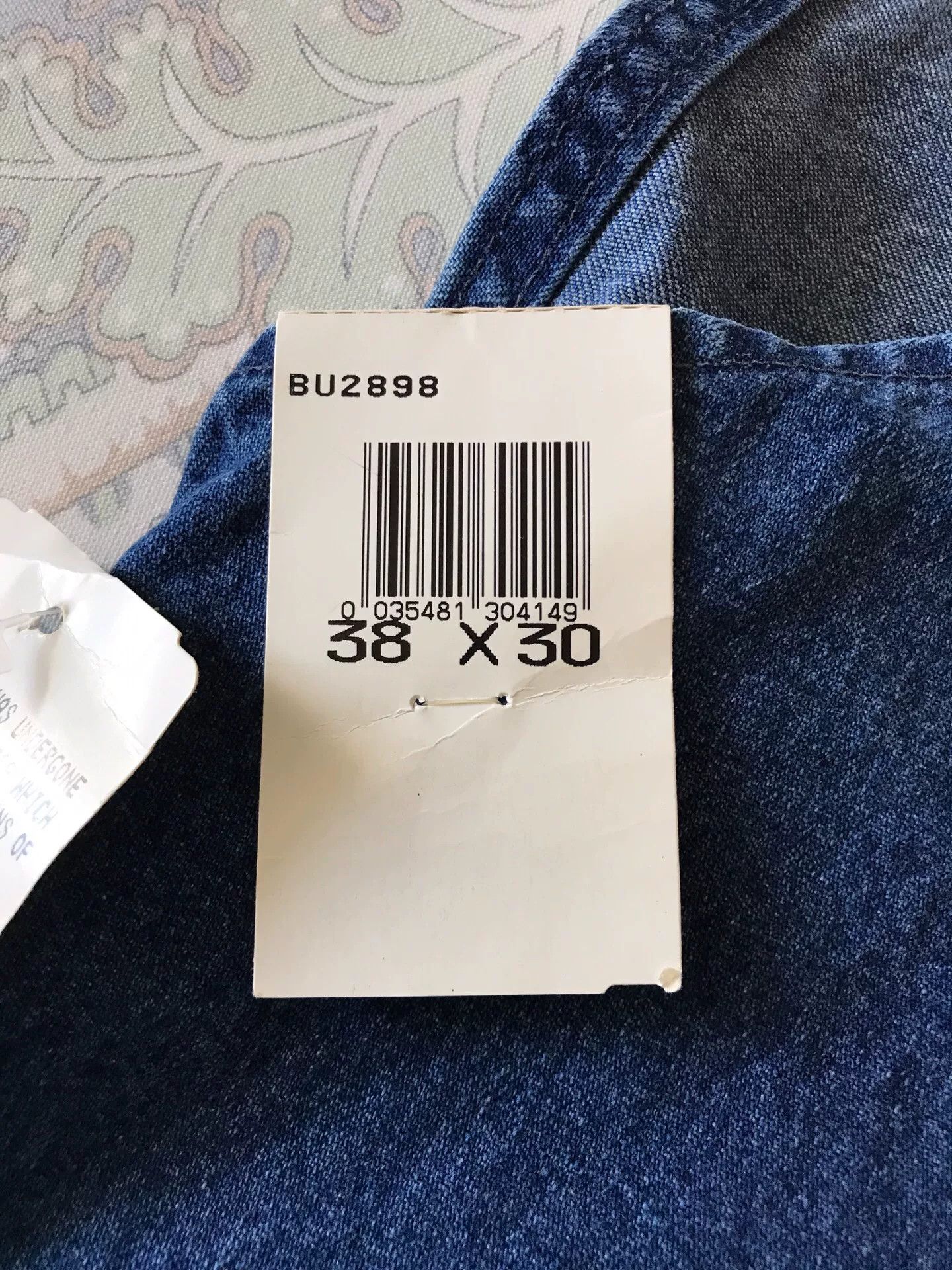 Carhartt 90s Carhartt BU2898 Vintage Overalls Size US 38 / EU 54 - 7 Thumbnail