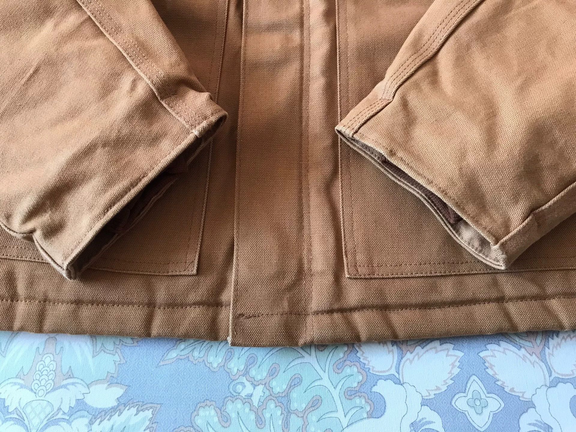 Carhartt Carhartt J02 Brown Canvas Jacket Size US S / EU 44-46 / 1 - 5 Thumbnail