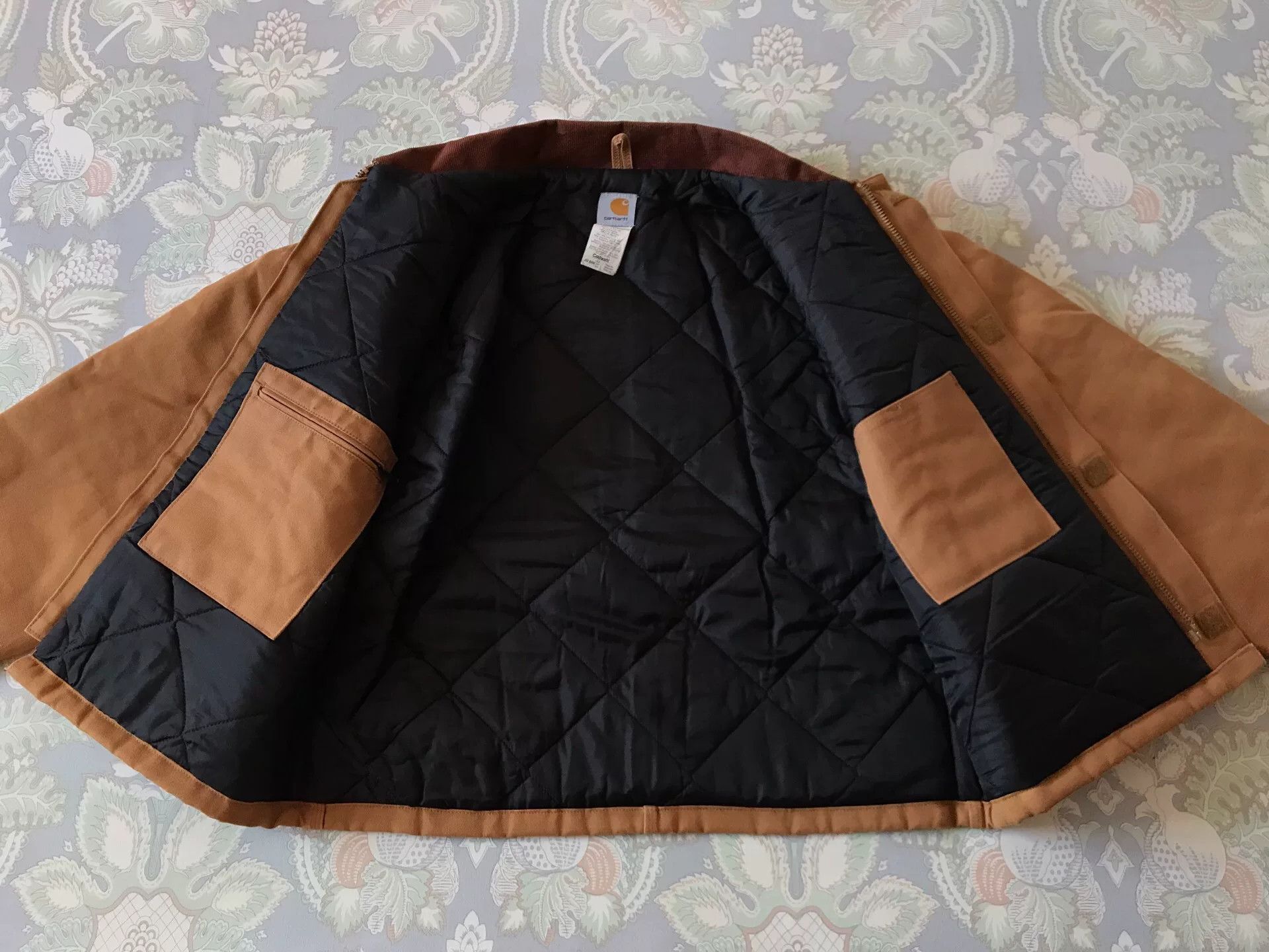 Carhartt Carhartt J02 Brown Canvas Jacket Size US S / EU 44-46 / 1 - 3 Thumbnail