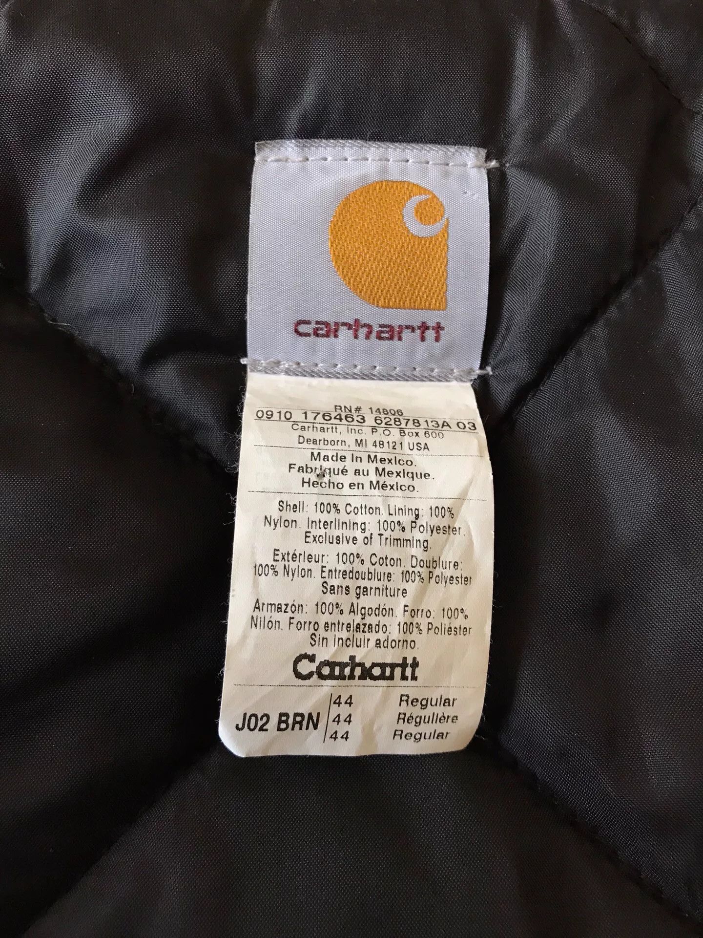 Carhartt Carhartt J02 Brown Canvas Jacket Size US S / EU 44-46 / 1 - 9 Thumbnail