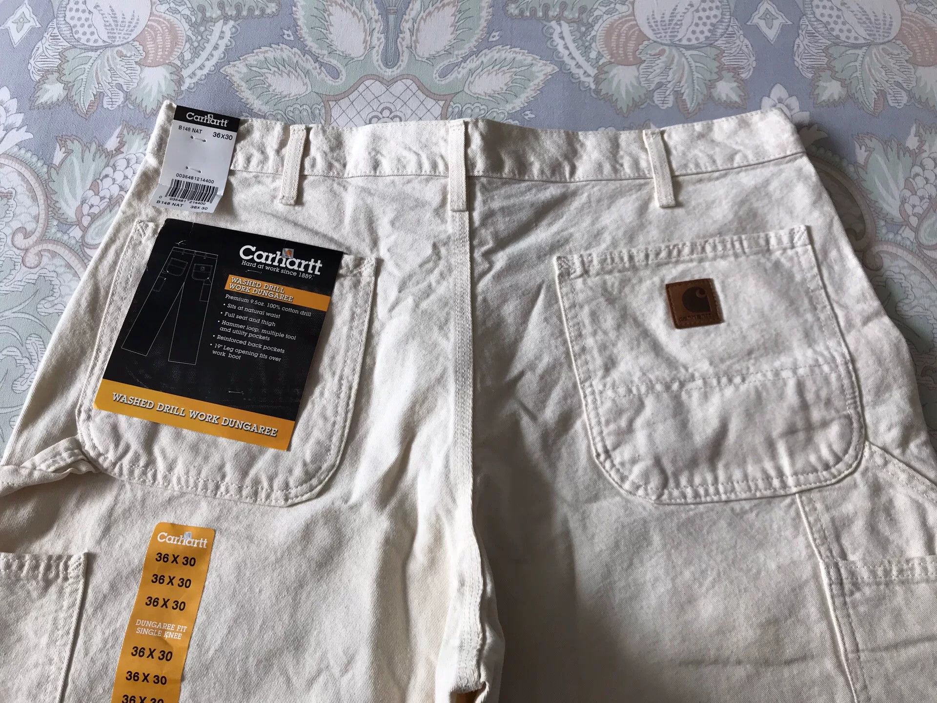 Carhartt Carhartt B148 W36L30 Work Pants Size US 36 / EU 52 - 5 Thumbnail