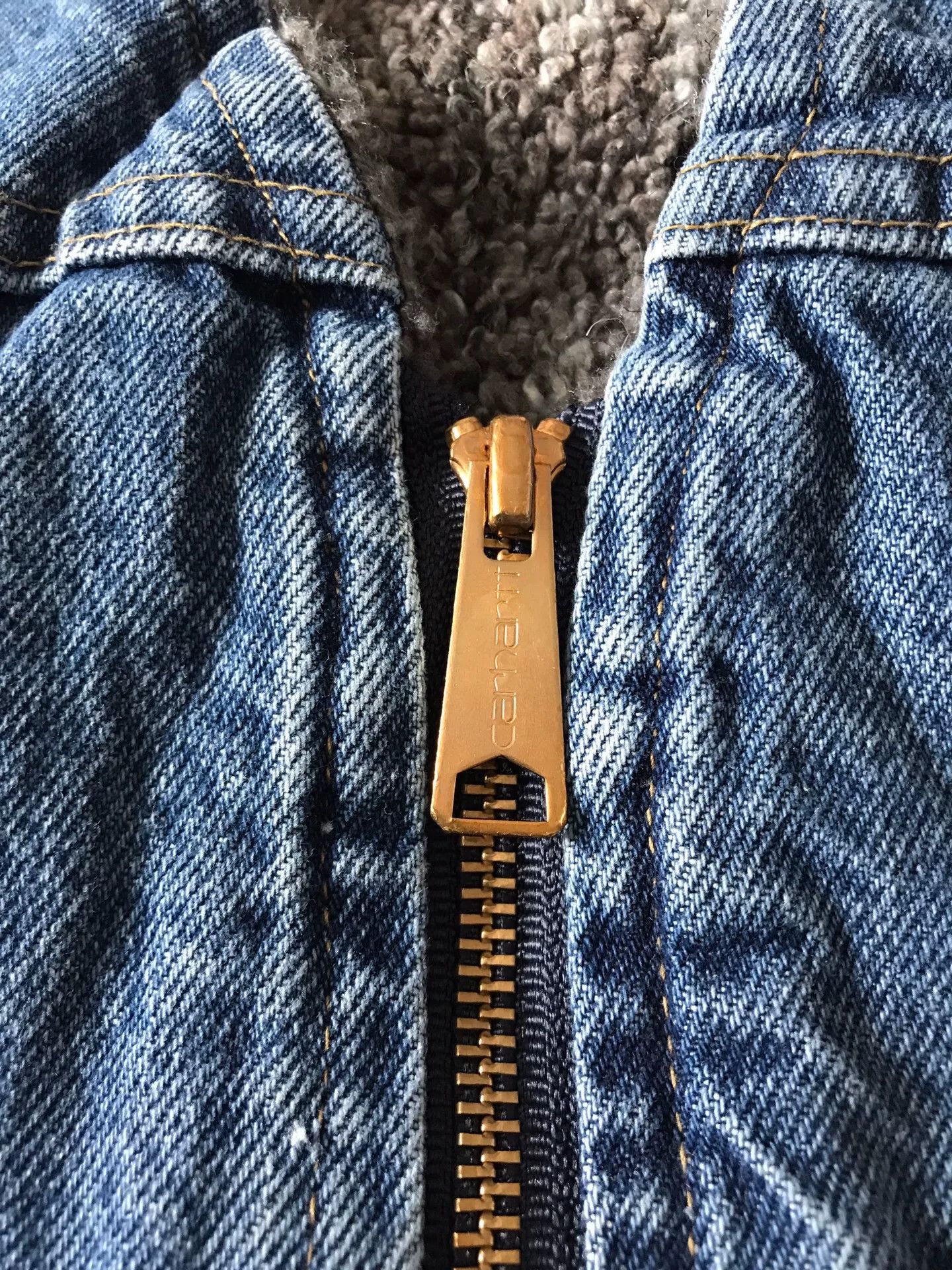 Carhartt 90s Carhartt VP198 XL Denim Vest Size US XL / EU 56 / 4 - 4 Thumbnail