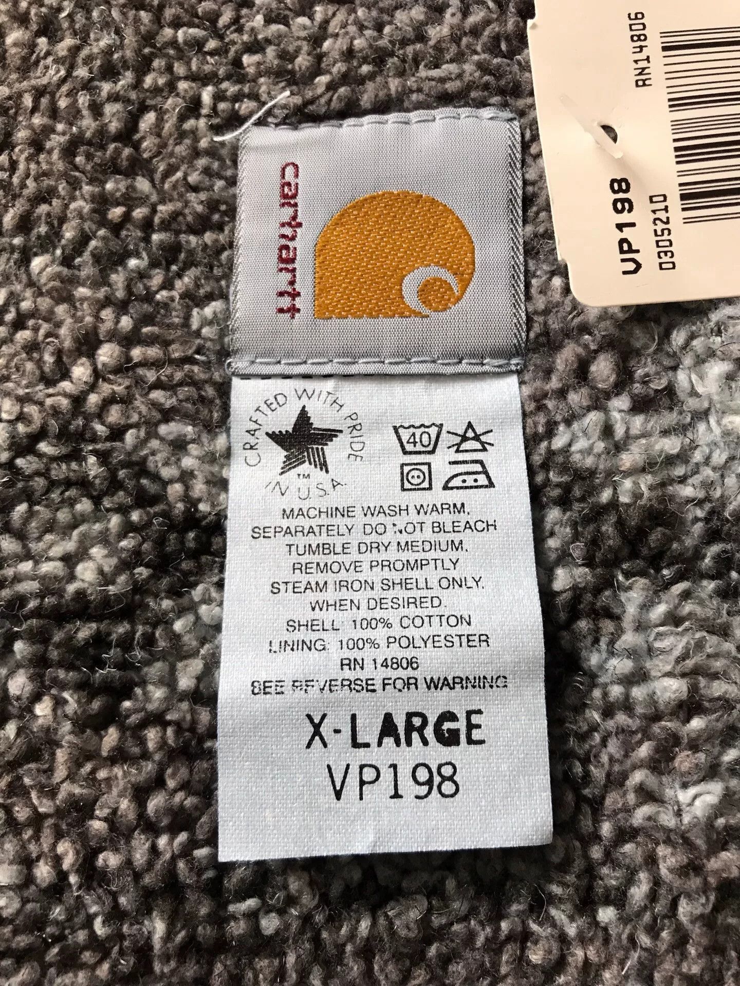 Carhartt 90s Carhartt VP198 XL Denim Vest Size US XL / EU 56 / 4 - 8 Thumbnail