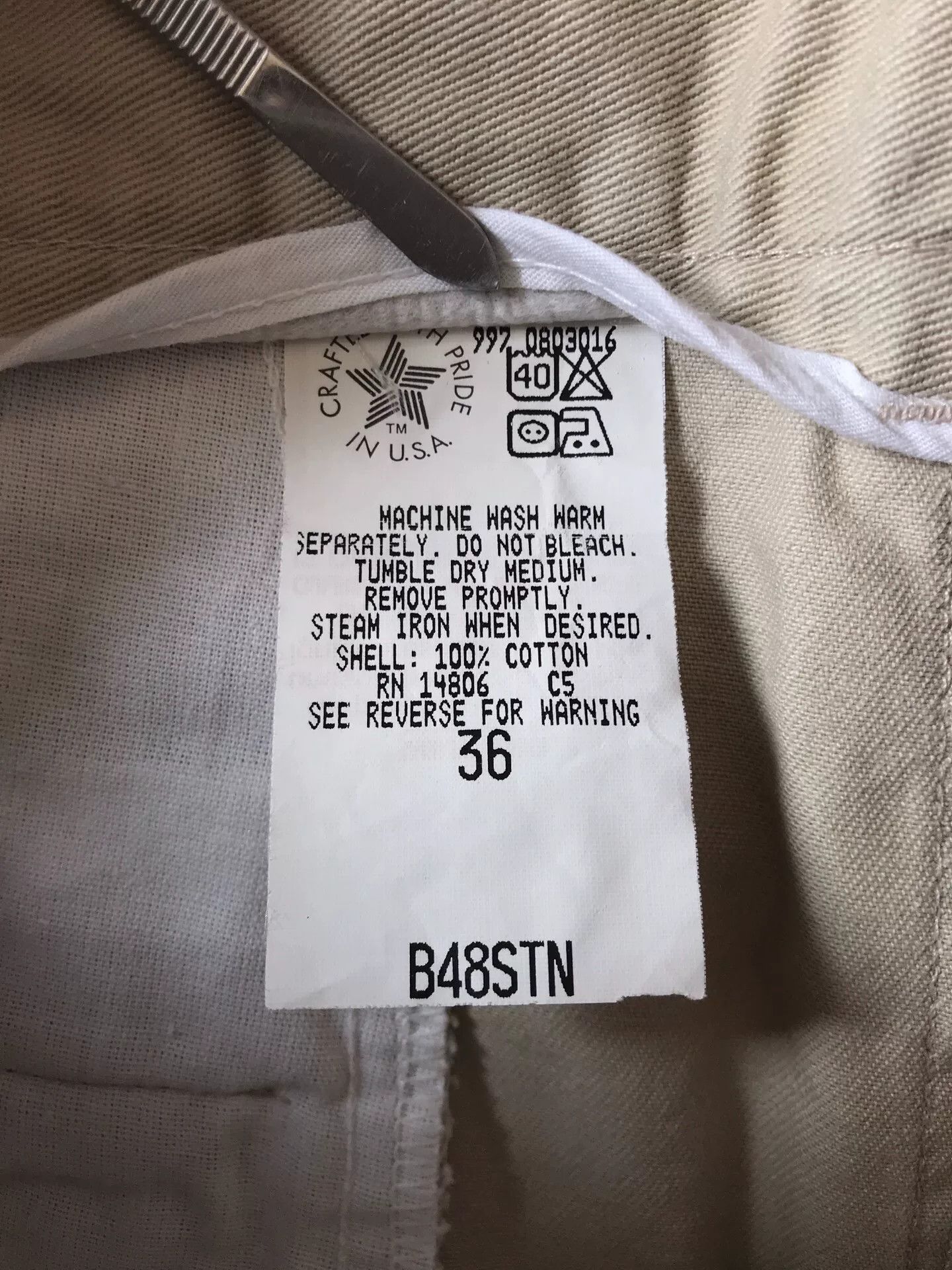 Carhartt 90s Carhartt B48 STN Work Shorts W36 Size US 36 / EU 52 - 9 Thumbnail