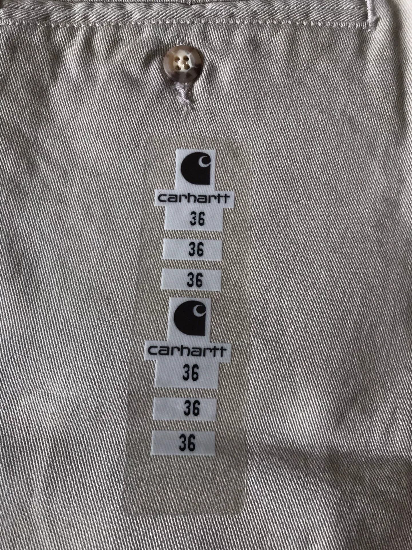 Carhartt 90s Carhartt B48 STN Work Shorts W36 Size US 36 / EU 52 - 7 Thumbnail