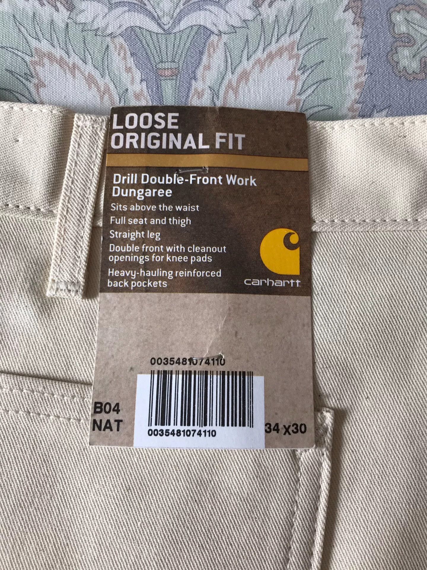 Carhartt Carhartt B04 US Made W34L30 Work Pants Size US 34 / EU 50 - 8 Thumbnail