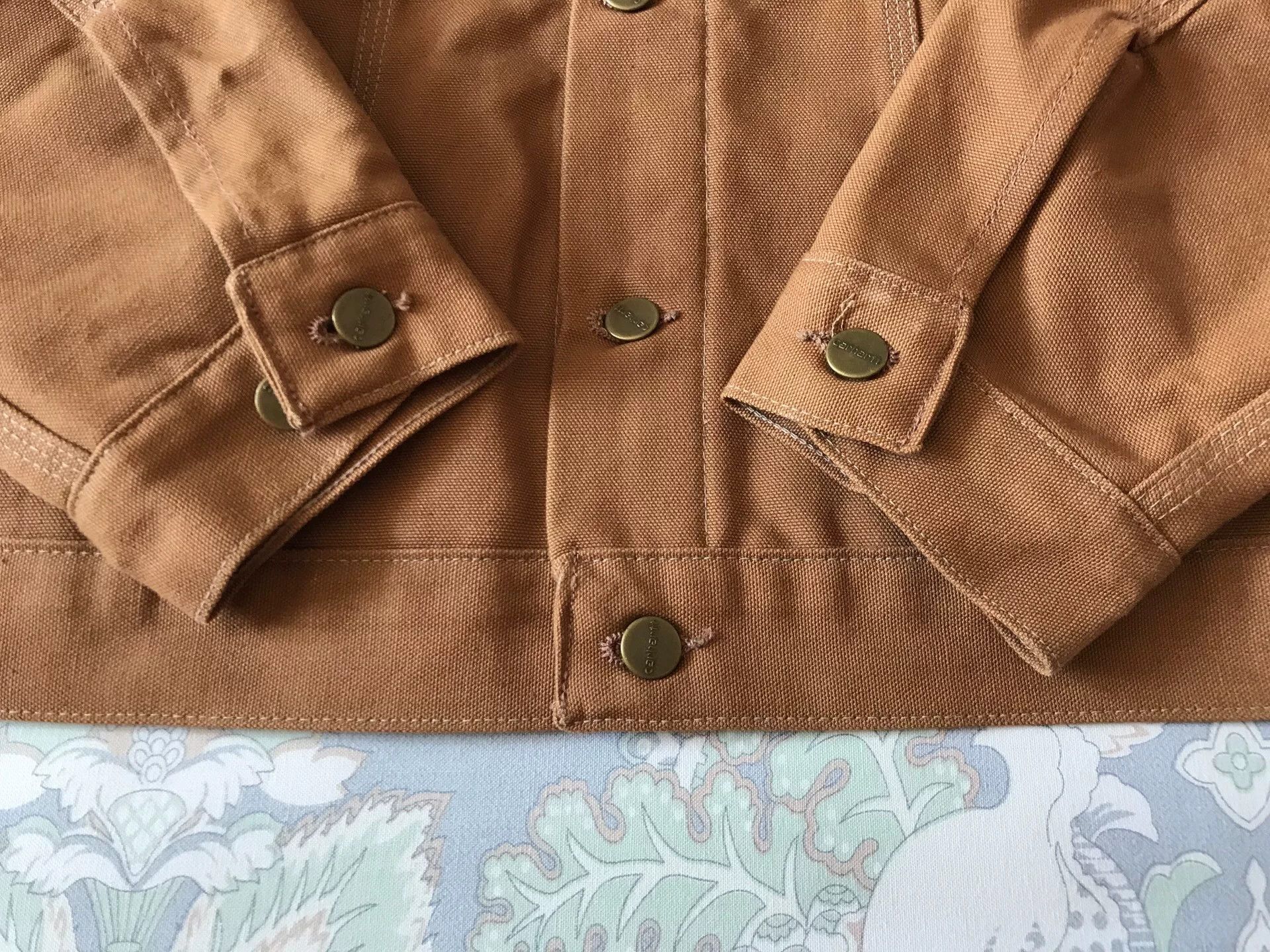 Carhartt 70s US Carhartt 6BWJ Brown Work Jacket Size US XS / EU 42 / 0 - 6 Thumbnail