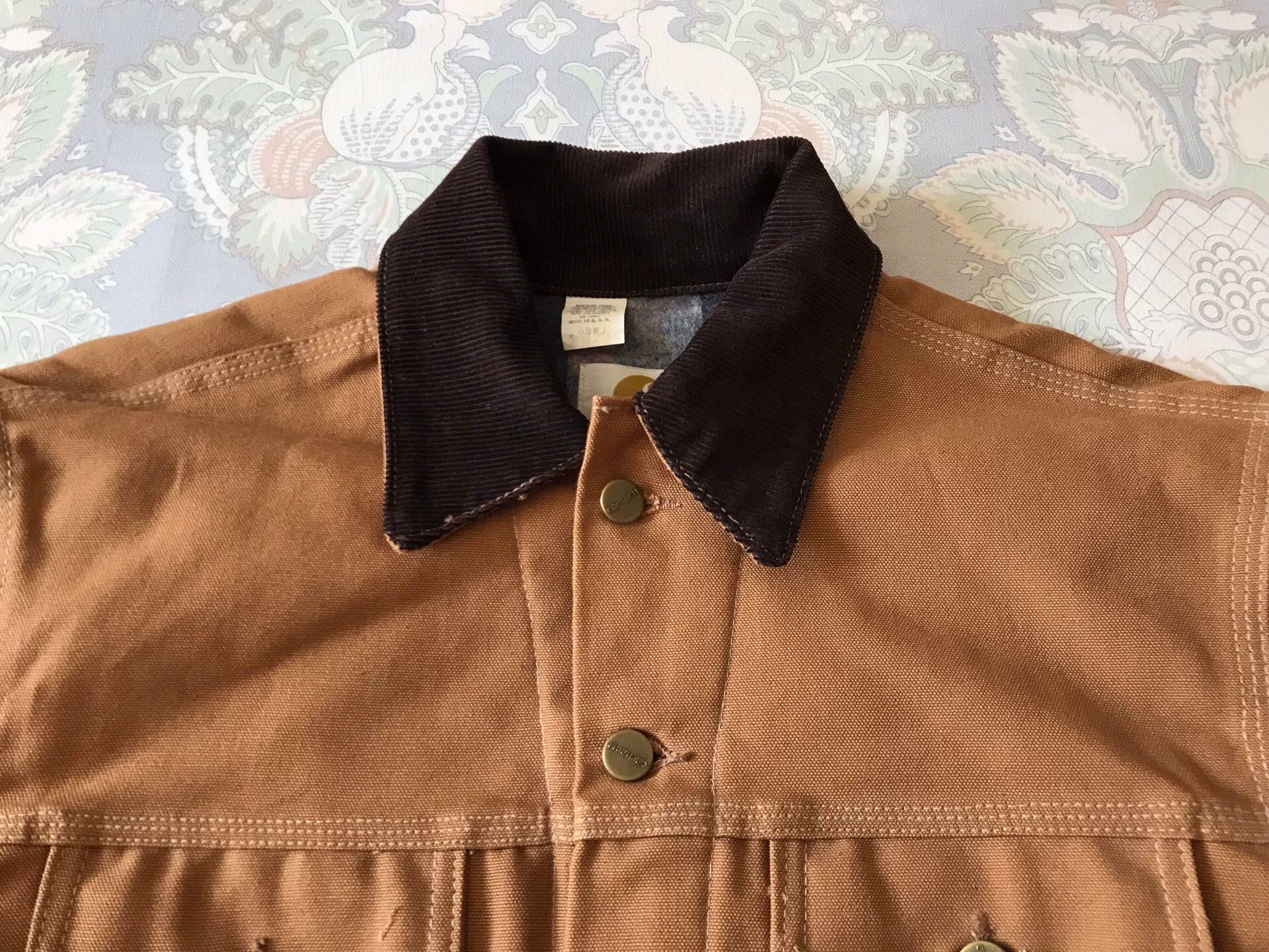Carhartt 70s US Carhartt 6BWJ Brown Work Jacket Size US XS / EU 42 / 0 - 8 Thumbnail