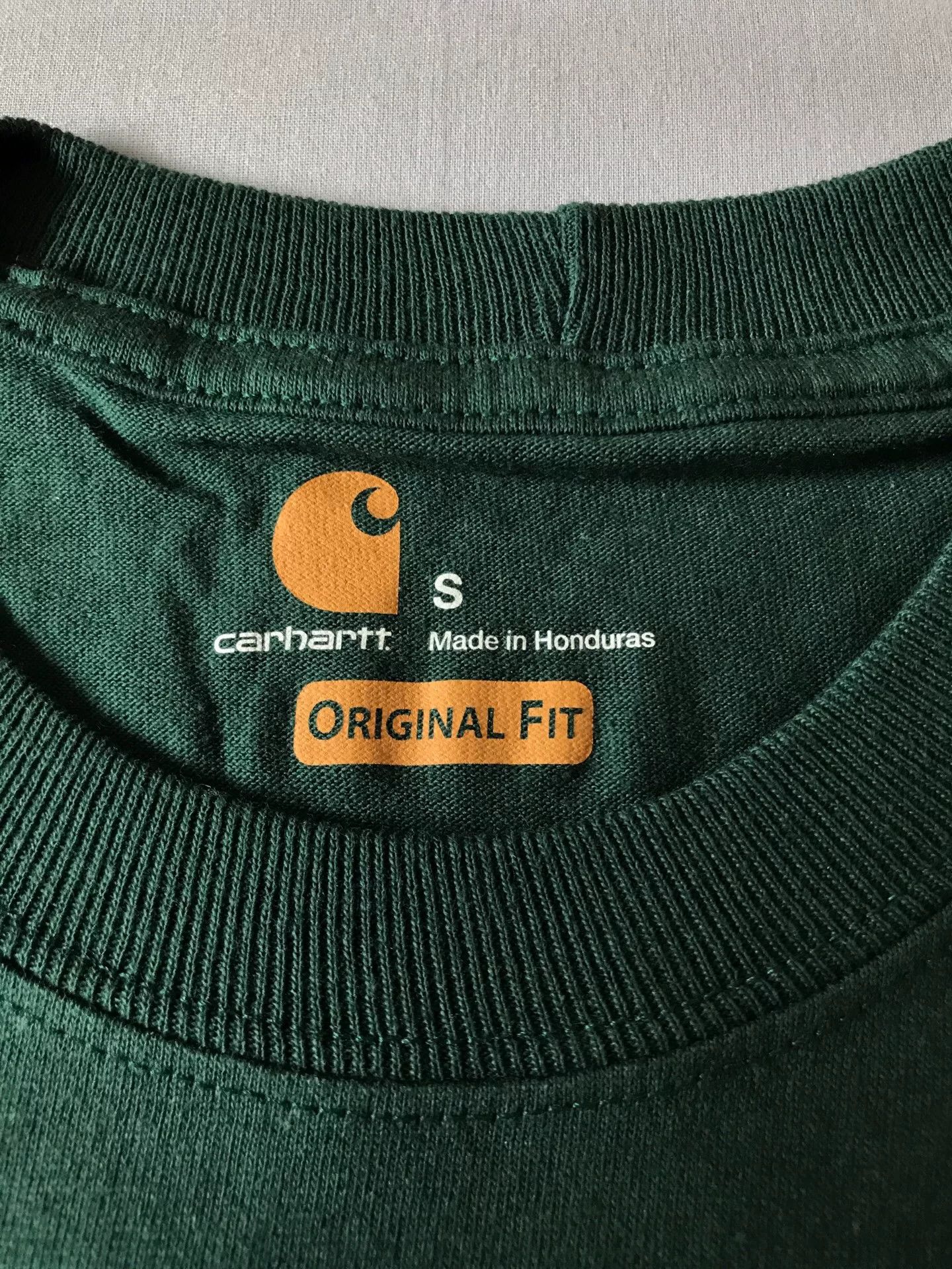 Carhartt Carhartt K87 Hunter Green Short Sleeve T-shirt Size US S / EU 44-46 / 1 - 5 Thumbnail