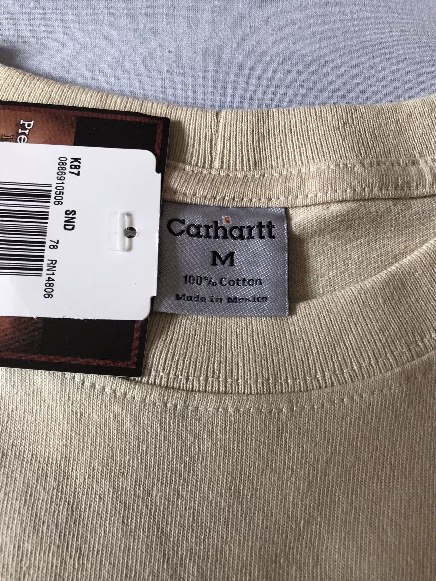 Carhartt Carhartt K87 Short Sleeve T-Shirt Size US M / EU 48-50 / 2 - 5 Thumbnail