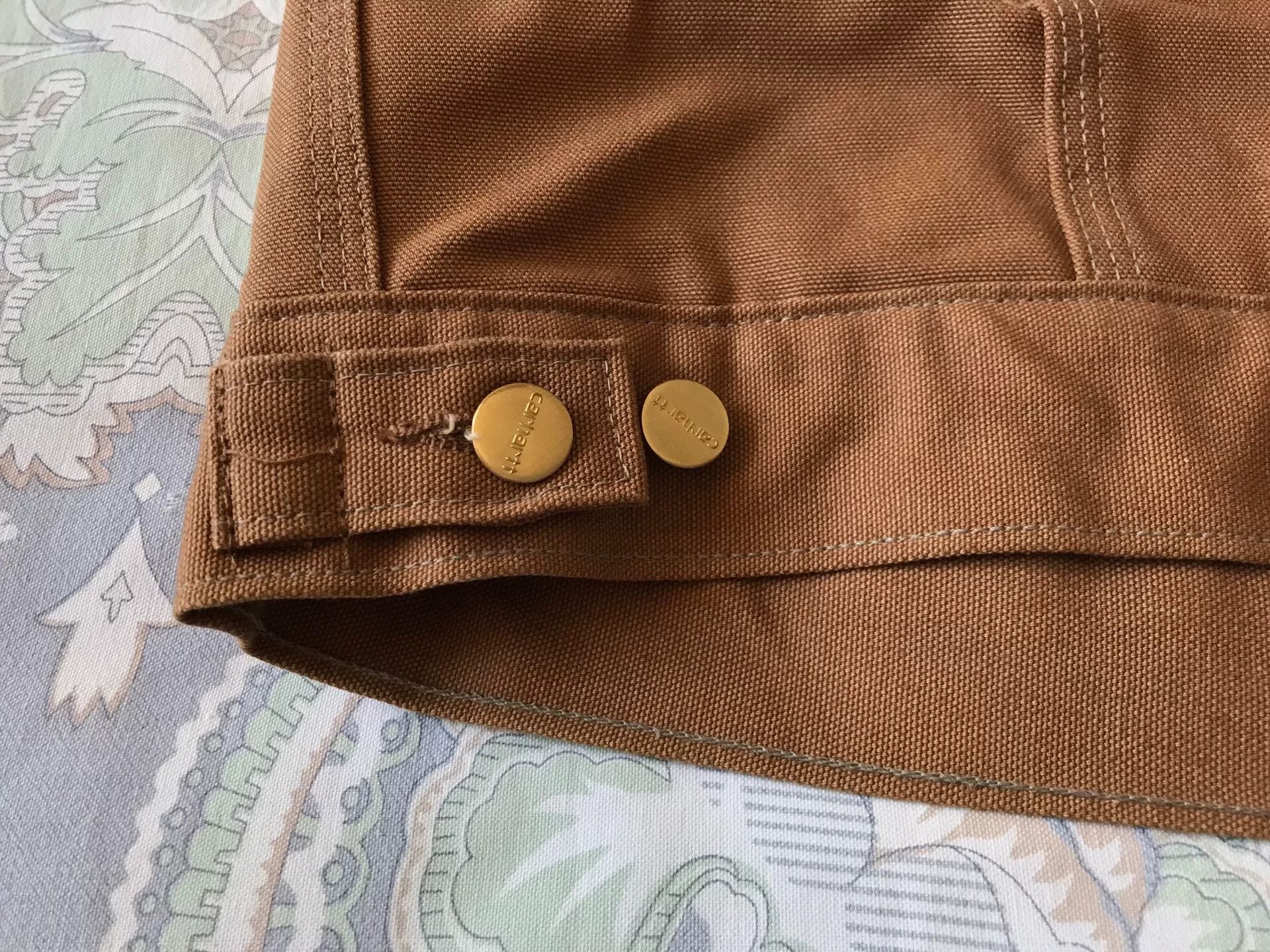 Carhartt Carhartt J09 Brown Canvas Jacket Size US S / EU 44-46 / 1 - 7 Thumbnail