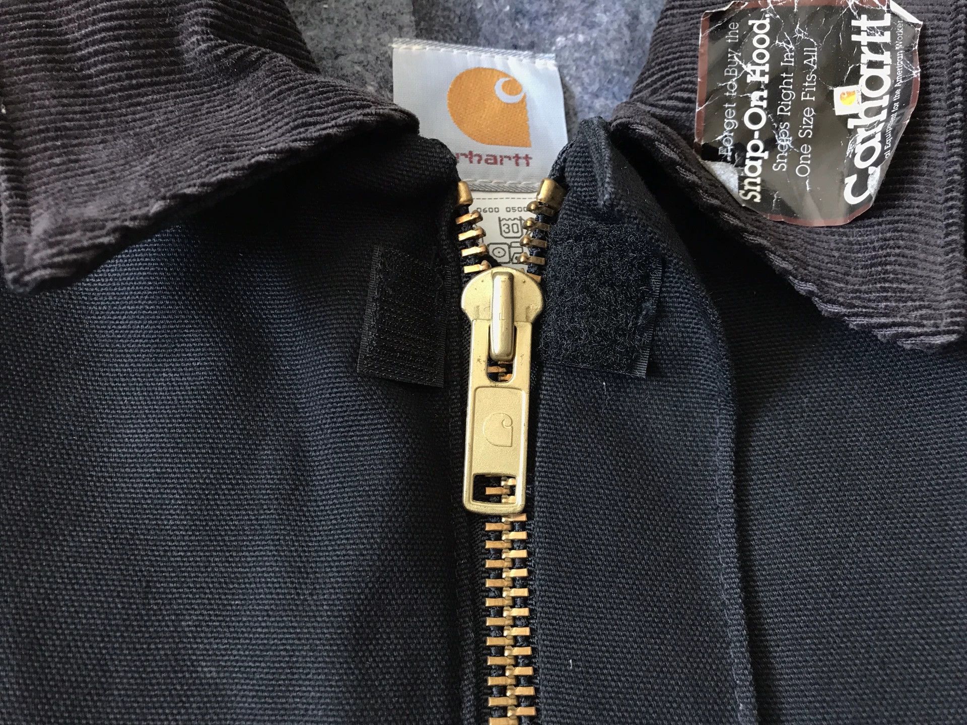 Carhartt Carhartt C04 BLK 42-TALL Canvas Jacket Size US XS / EU 42 / 0 - 6 Thumbnail