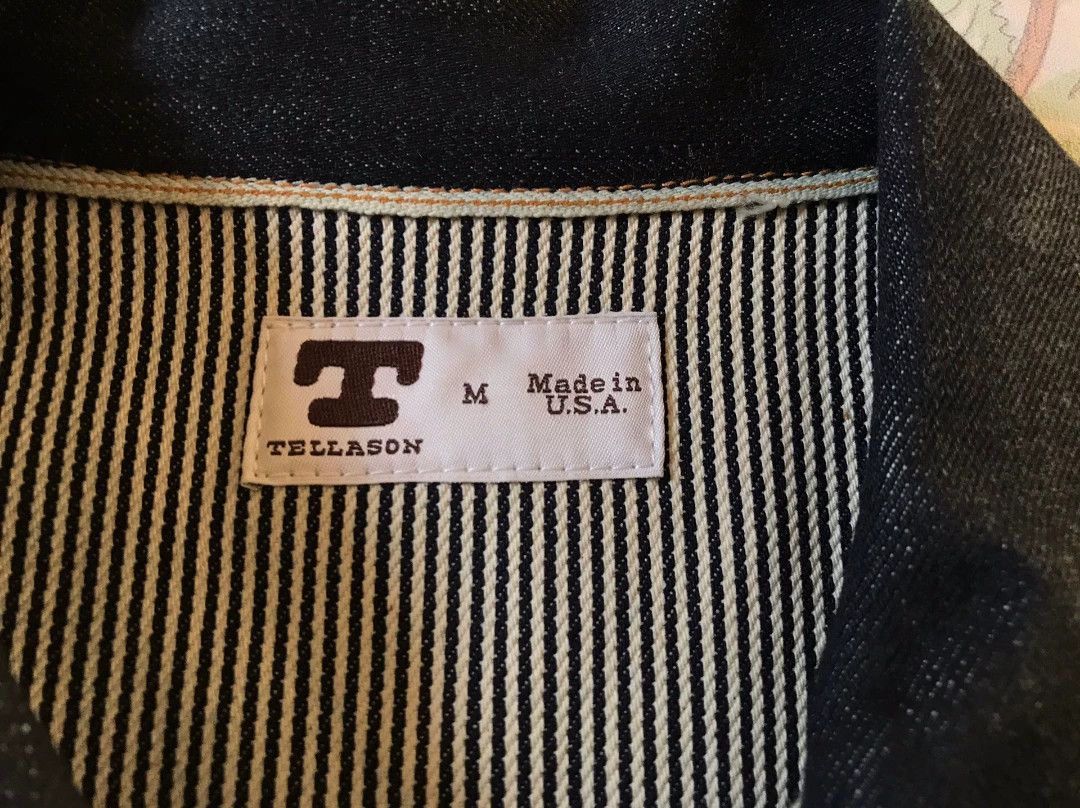 Tellason Tellason Coverall White Oak Denim Jacket Size US M / EU 48-50 / 2 - 8 Thumbnail
