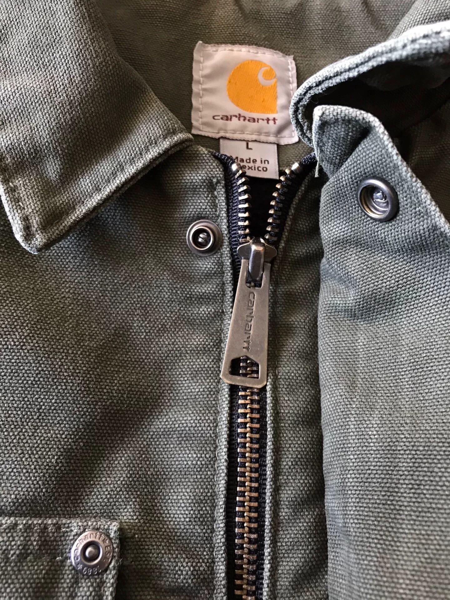 Carhartt Carhartt 101230 Canvas Work Jacket Size US L / EU 52-54 / 3 - 7 Thumbnail