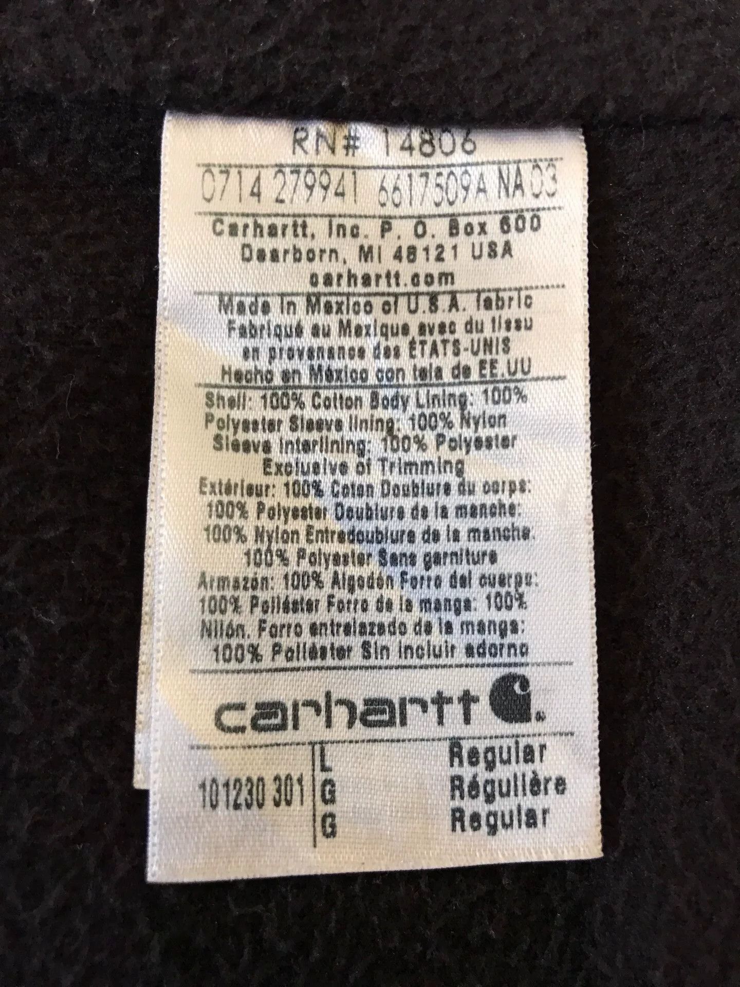 Carhartt Carhartt 101230 Canvas Work Jacket Size US L / EU 52-54 / 3 - 9 Thumbnail