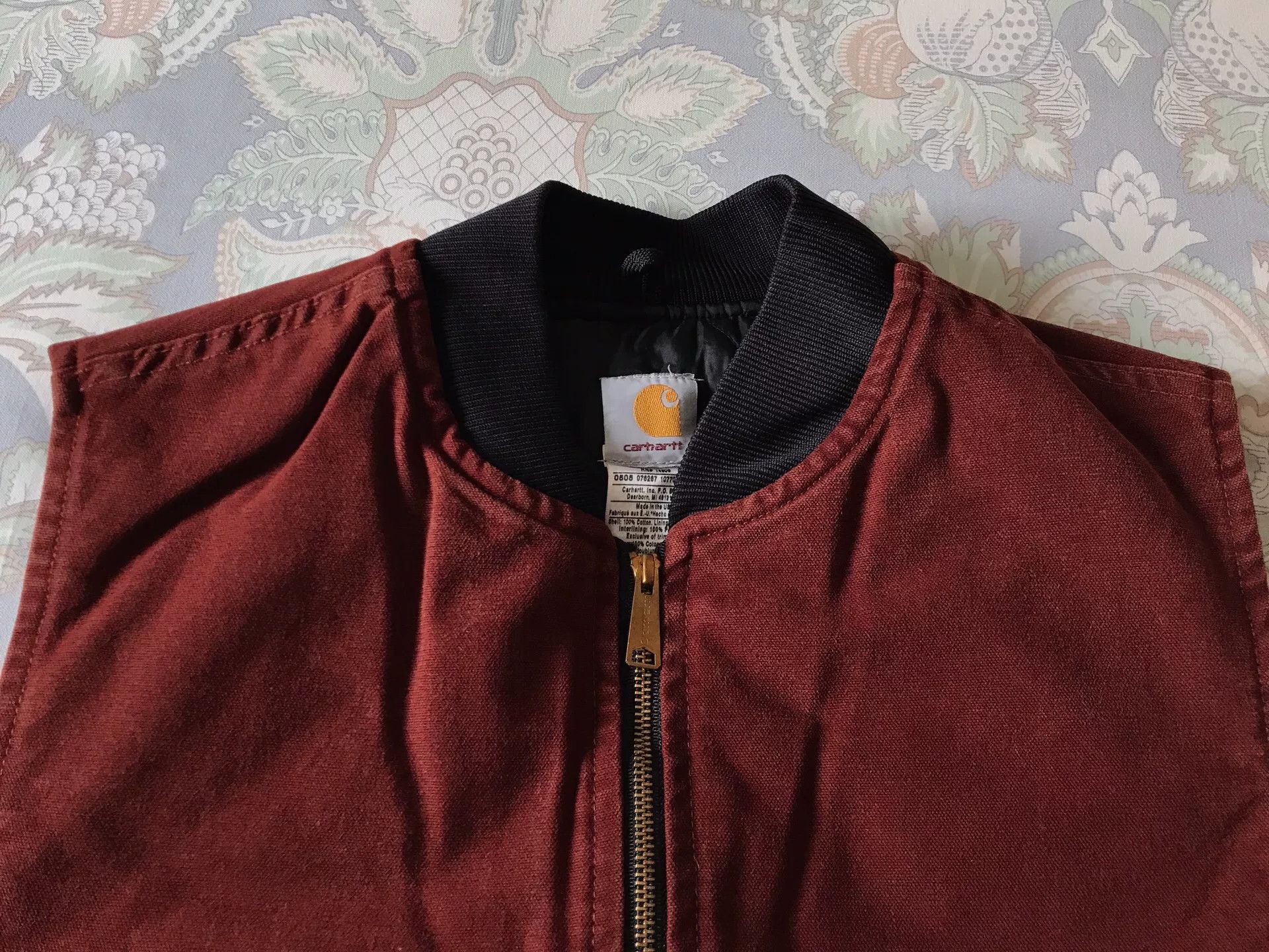 Carhartt Carhartt V02 Clay Red Work Vest Size US XL / EU 56 / 4 - 4 Thumbnail