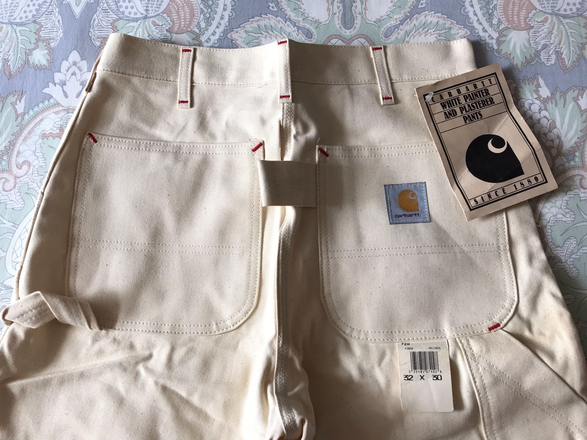 Carhartt 90s Carhartt 72W White Double Knee Pants Size US 32 / EU 48 - 5 Thumbnail