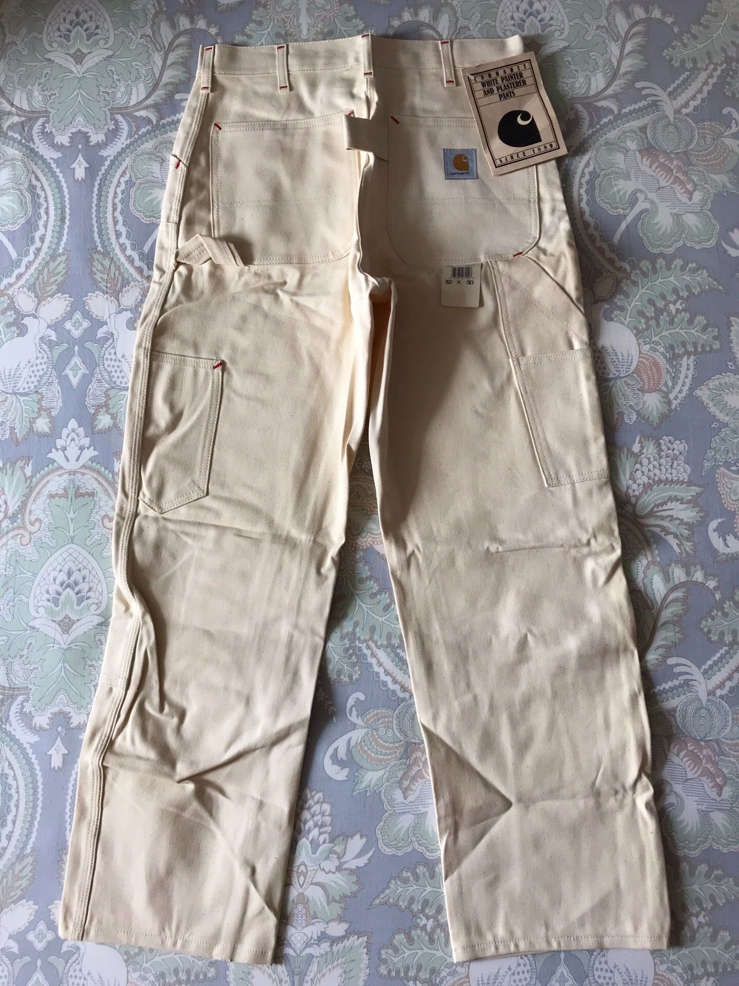Carhartt 90s Carhartt 72W White Double Knee Pants Size US 32 / EU 48 - 3 Thumbnail