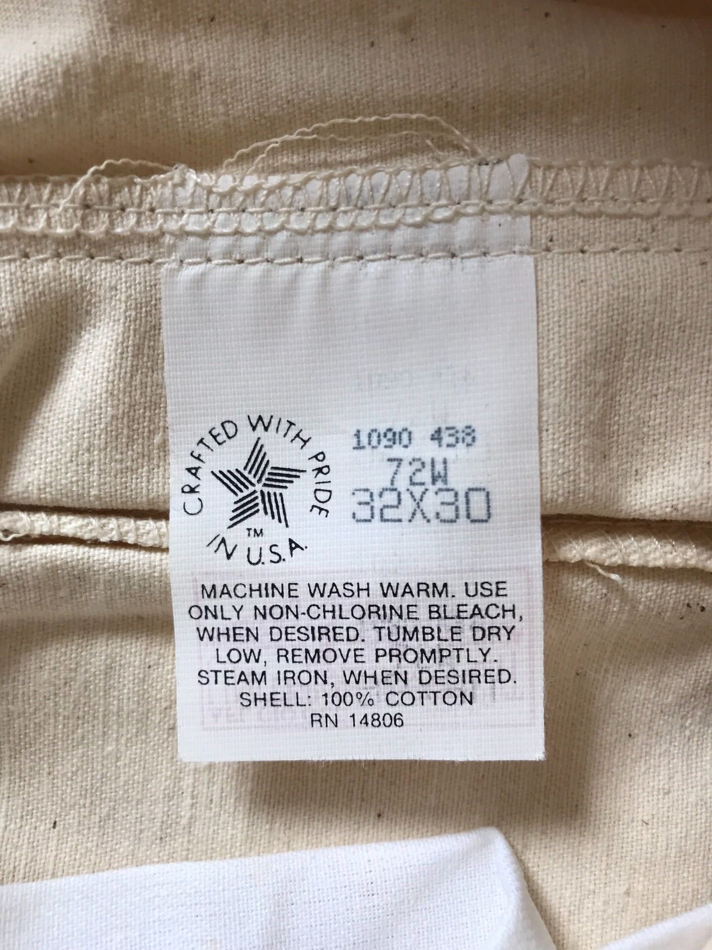 Carhartt 90s Carhartt 72W White Double Knee Pants Size US 32 / EU 48 - 9 Thumbnail