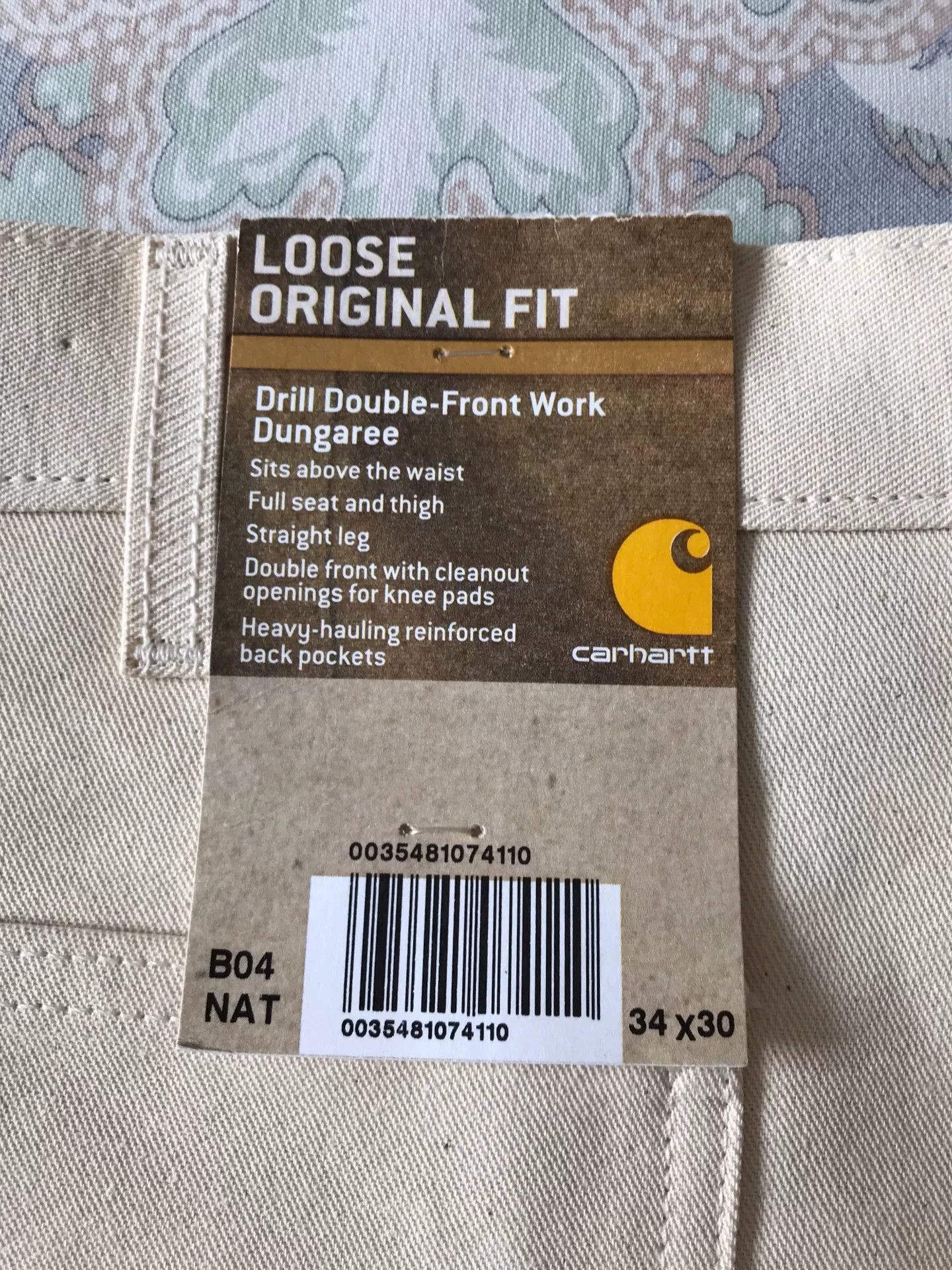 Carhartt Carhartt B04 W34L30 Double Knee Work Pants Size US 34 / EU 50 - 8 Thumbnail