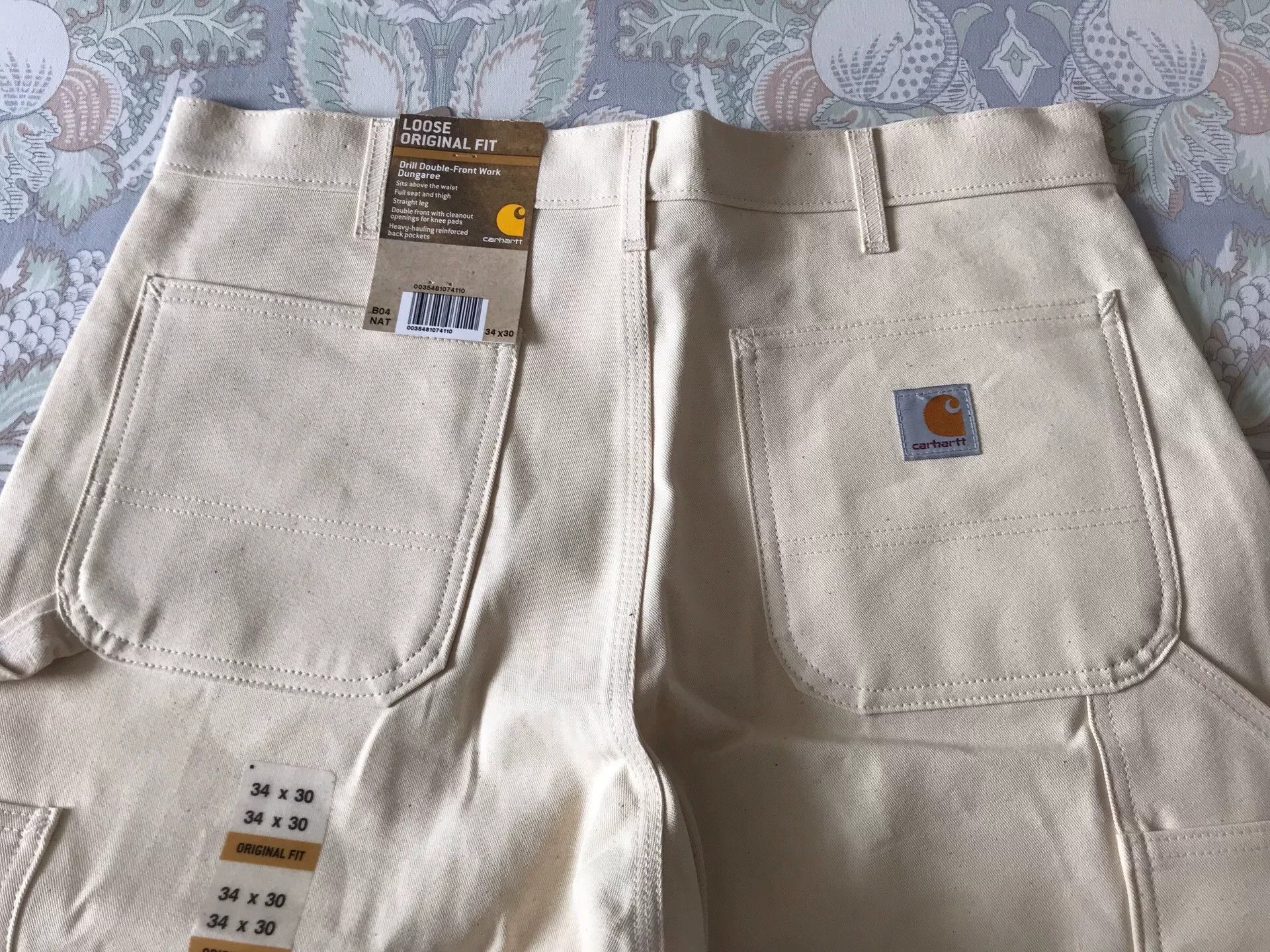 Carhartt Carhartt B04 W34L30 Double Knee Work Pants Size US 34 / EU 50 - 5 Thumbnail