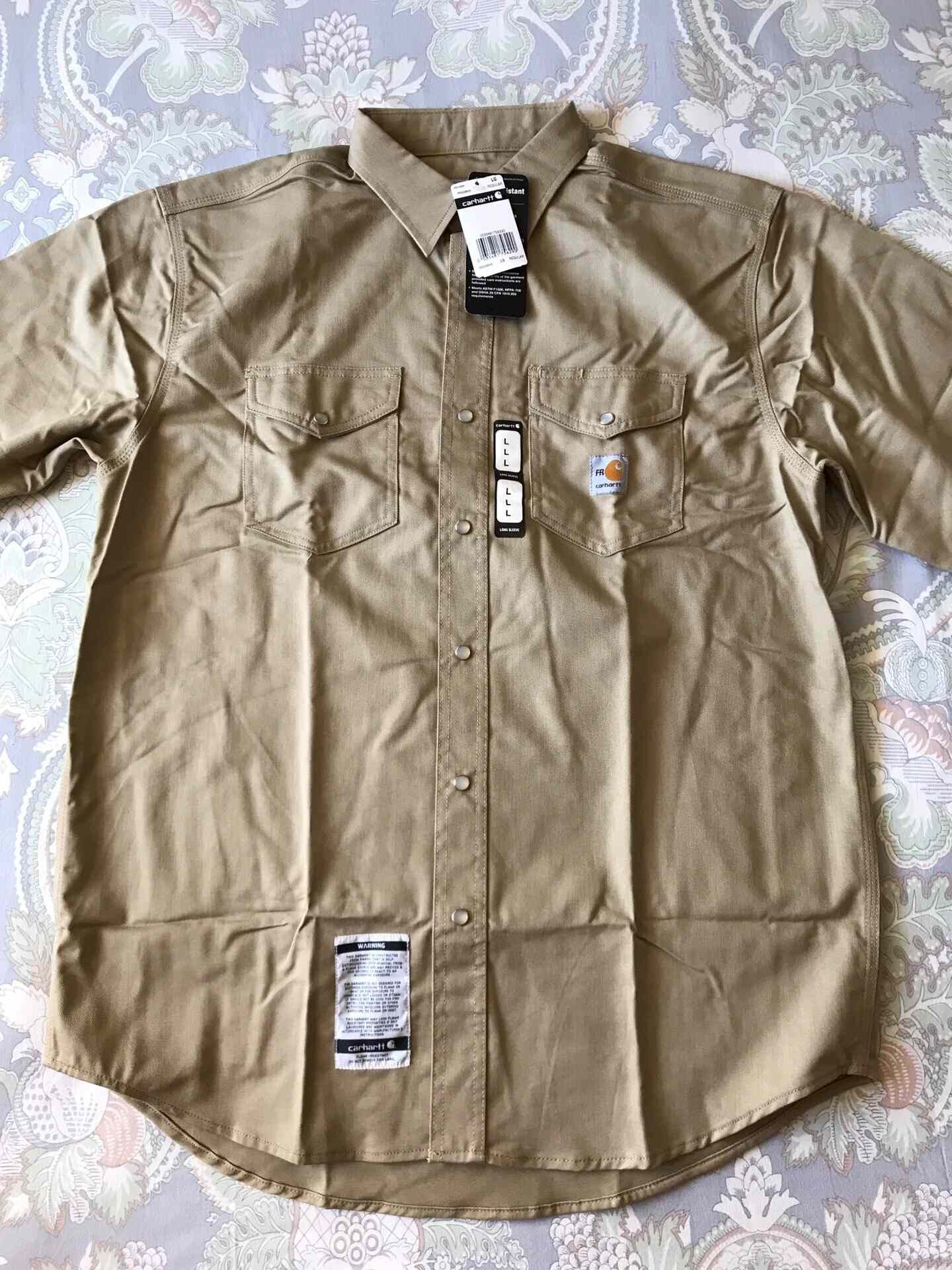 Carhartt Carhartt FRS006 FR Flame Resistant Shirt Size US L / EU 52-54 / 3 - 3 Thumbnail