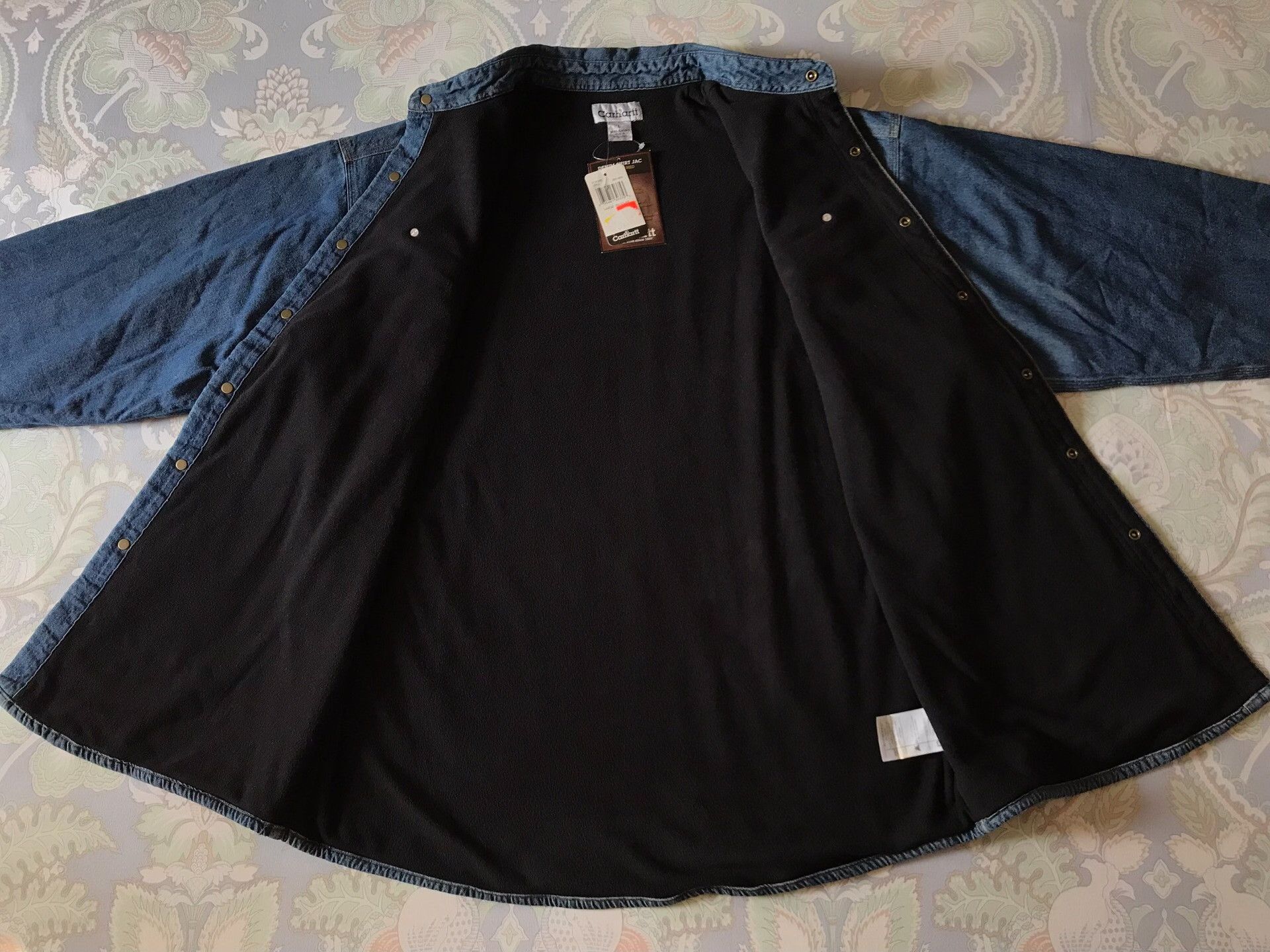 Carhartt Carhartt S115 Washed Denim Shirt Jacket Size US L / EU 52-54 / 3 - 3 Thumbnail