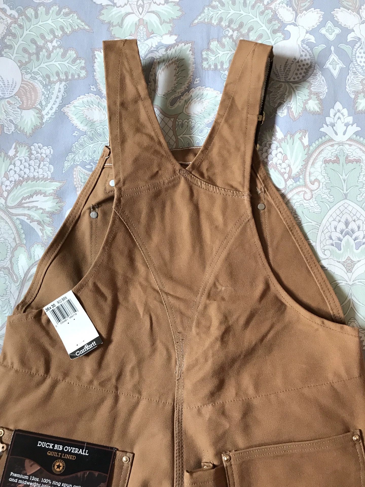 Carhartt Carhartt R02 Brown W36L30 Overalls Size US 36 / EU 52 - 2 Thumbnail