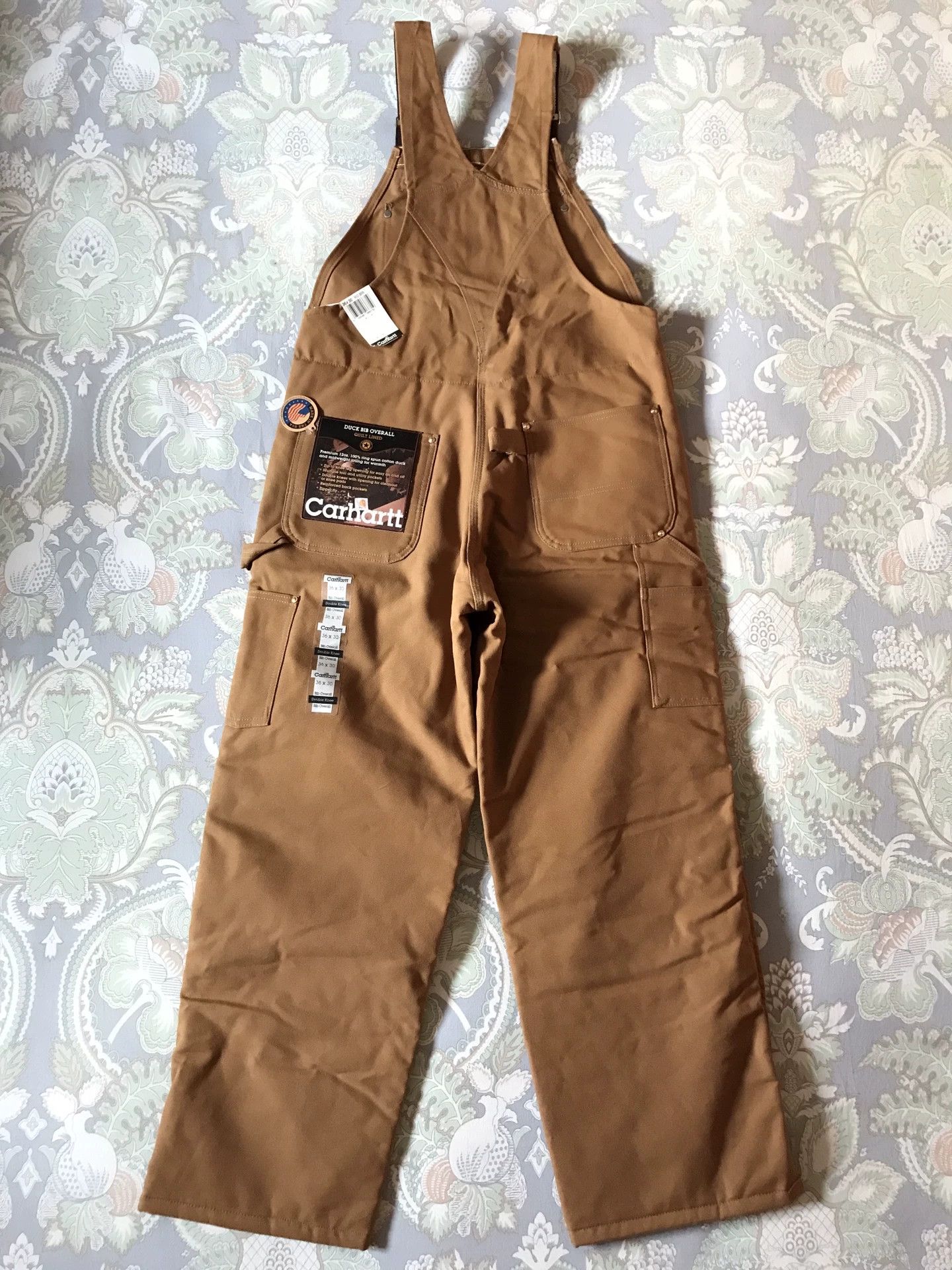 Carhartt Carhartt R02 Brown W36L30 Overalls Size US 36 / EU 52 - 4 Thumbnail
