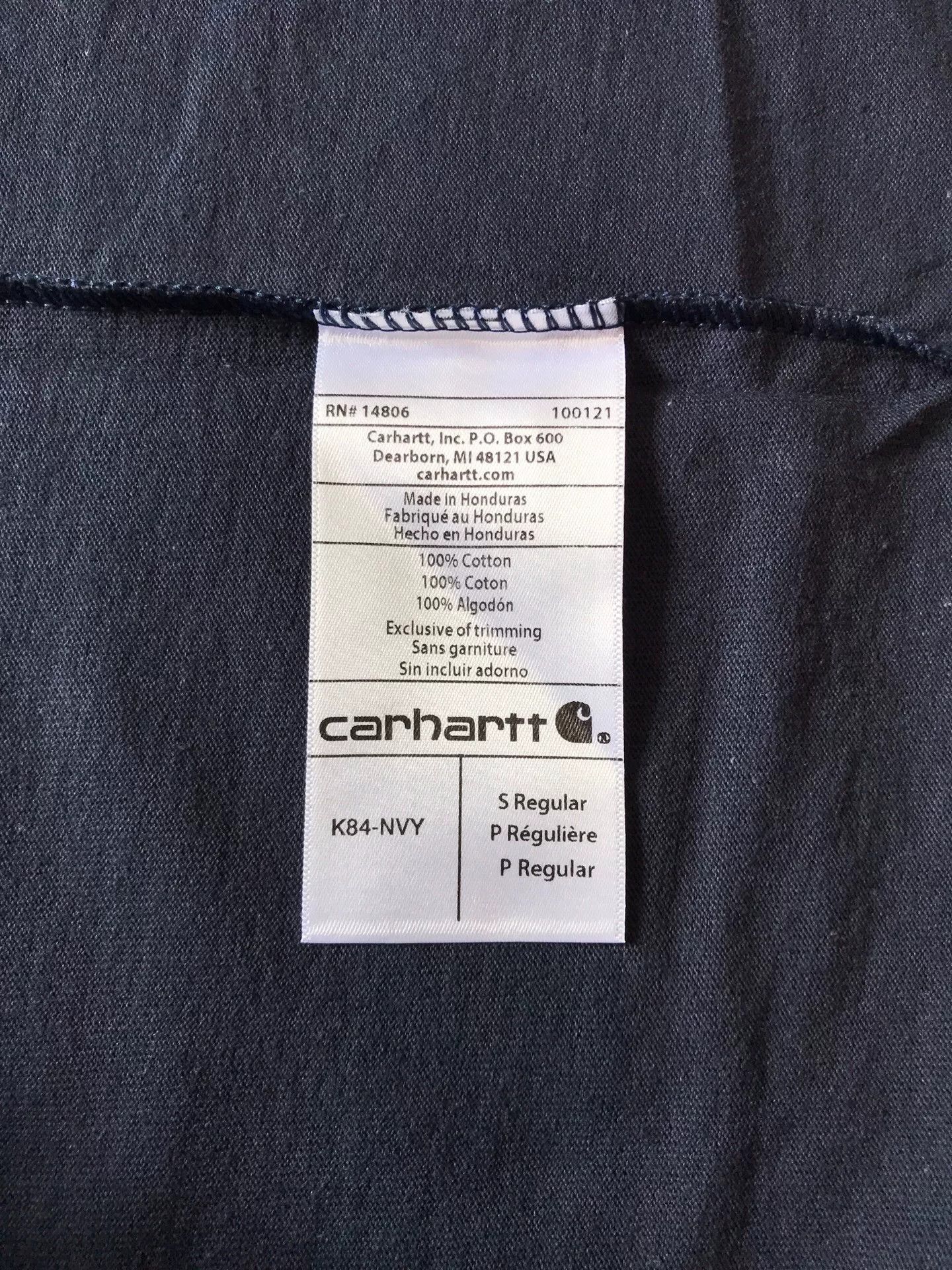 Carhartt Carhartt K84 Henry Neck Short Sleeve T-Shirt Size US S / EU 44-46 / 1 - 8 Thumbnail