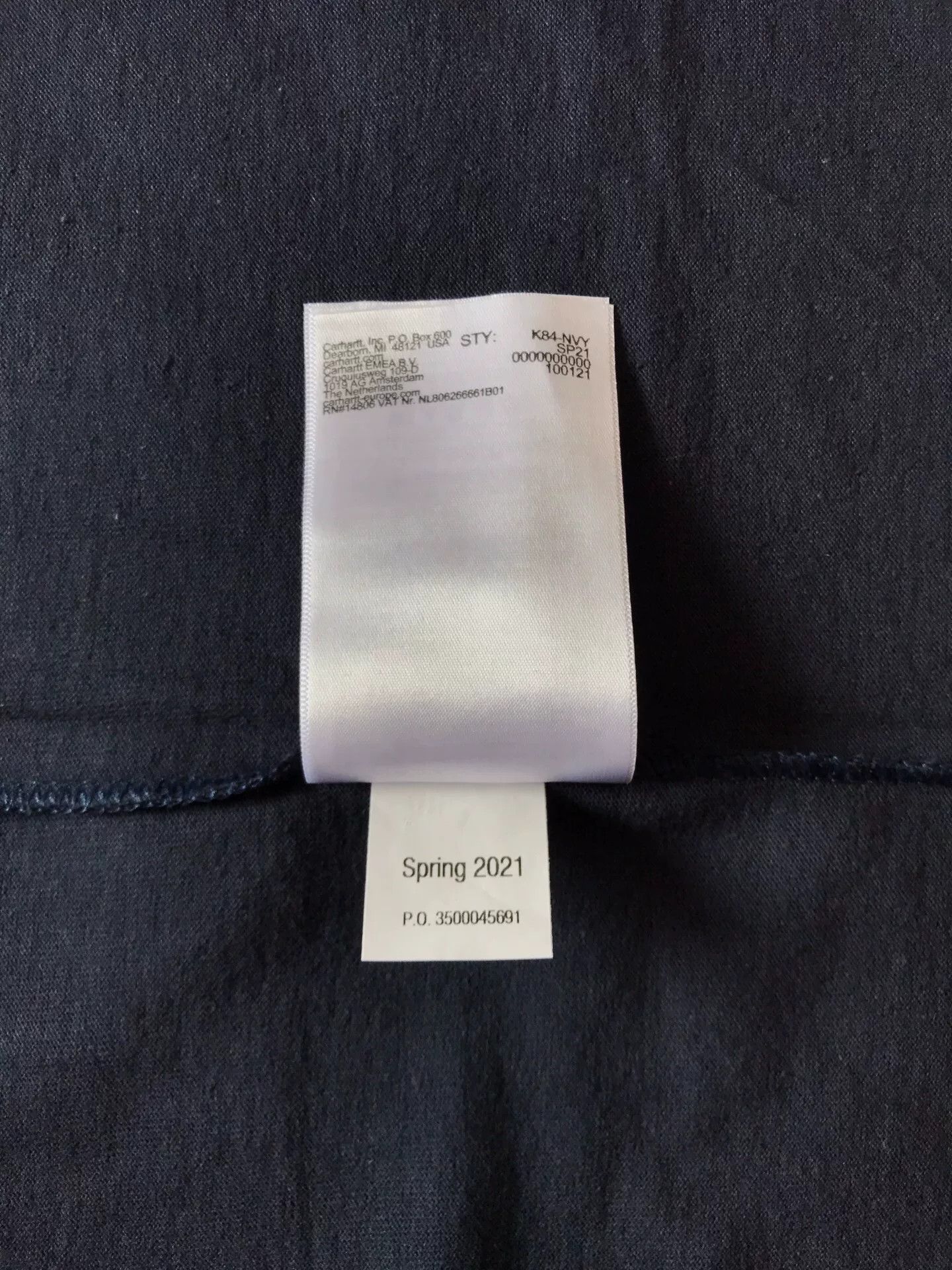 Carhartt Carhartt K84 Henley Short-Sleeve T-Shirt Size US L / EU 52-54 / 3 - 9 Thumbnail