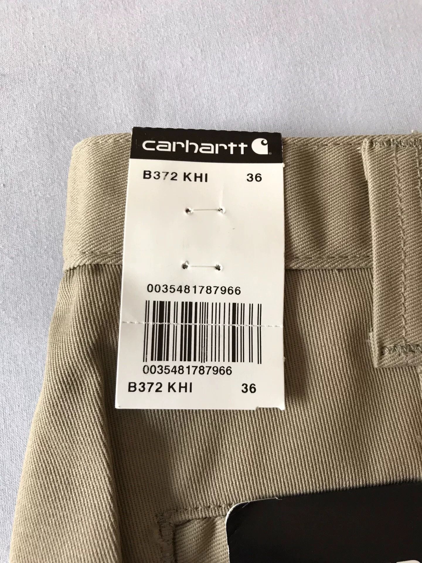 Carhartt Carhartt B372 Khaki Work Shorts W36 Size US 36 / EU 52 - 8 Thumbnail