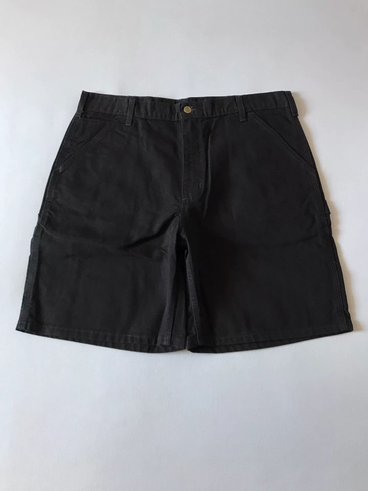 Carhartt Carhartt B25 Black W36 Work Shorts Size US 36 / EU 52 - 2 Thumbnail