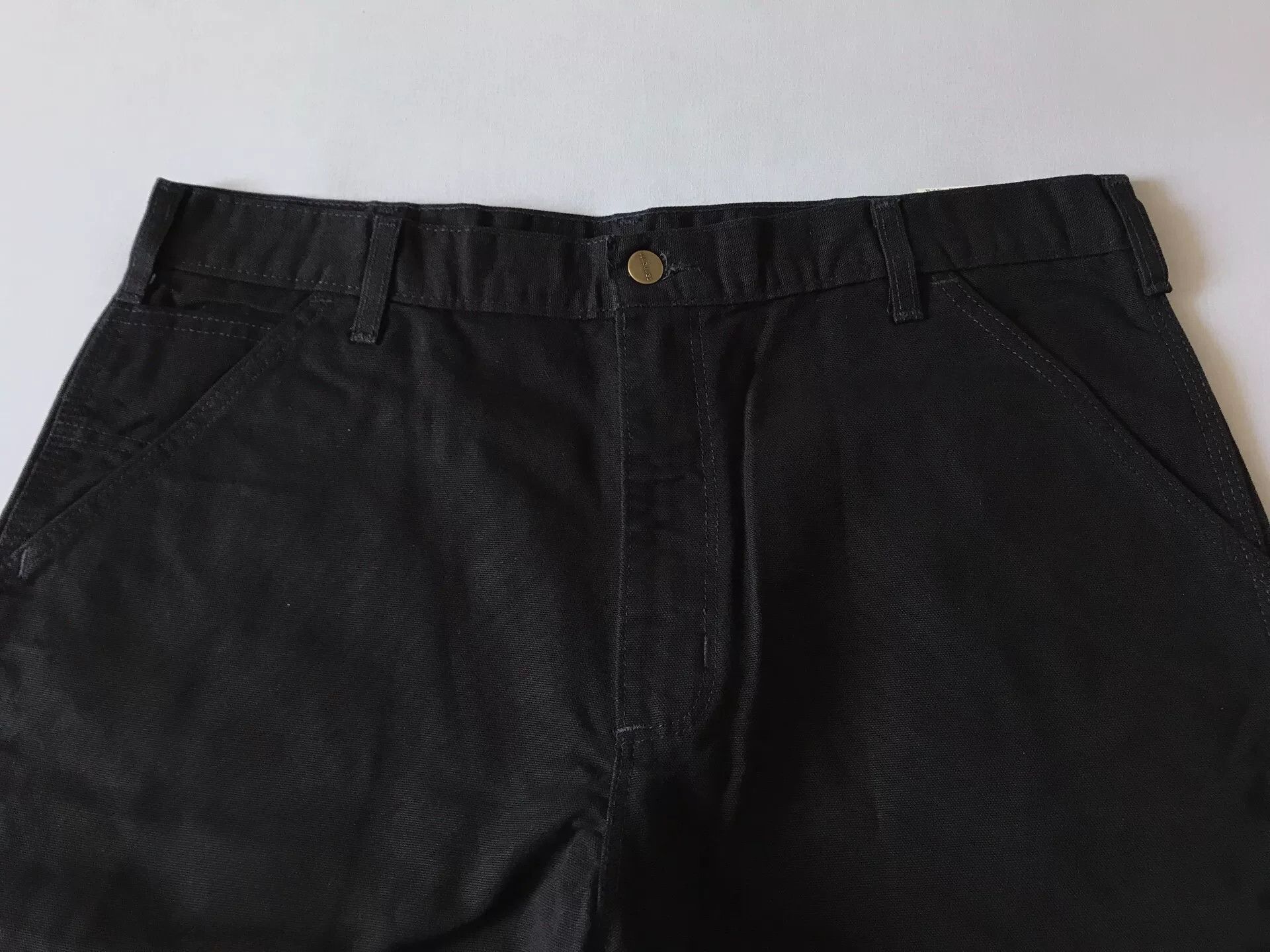 Carhartt Carhartt B25 Black W36 Work Shorts Size US 36 / EU 52 - 4 Thumbnail