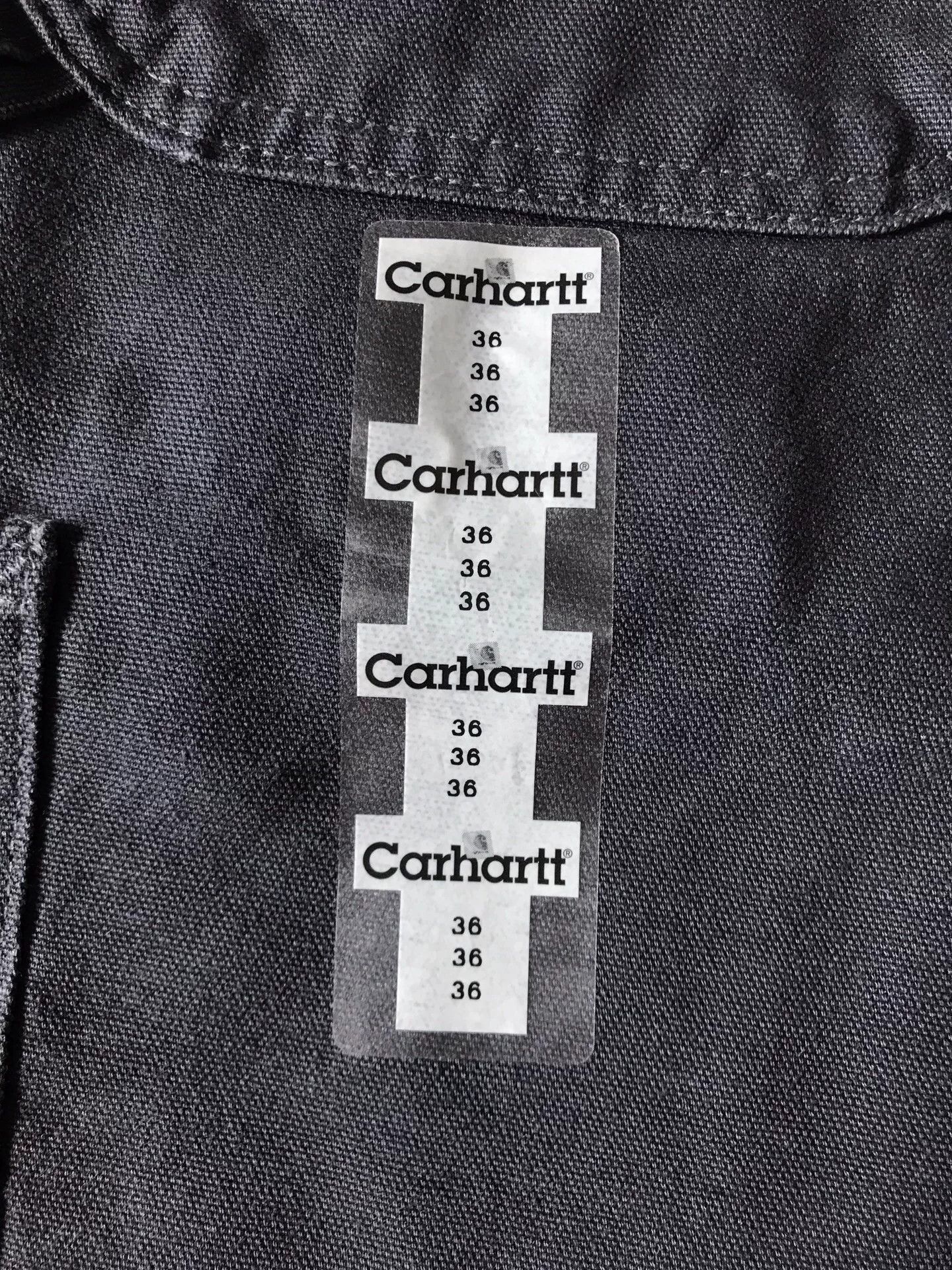 Carhartt Carhartt B25 PTB Washed Canvas Shorts Size US 36 / EU 52 - 7 Thumbnail