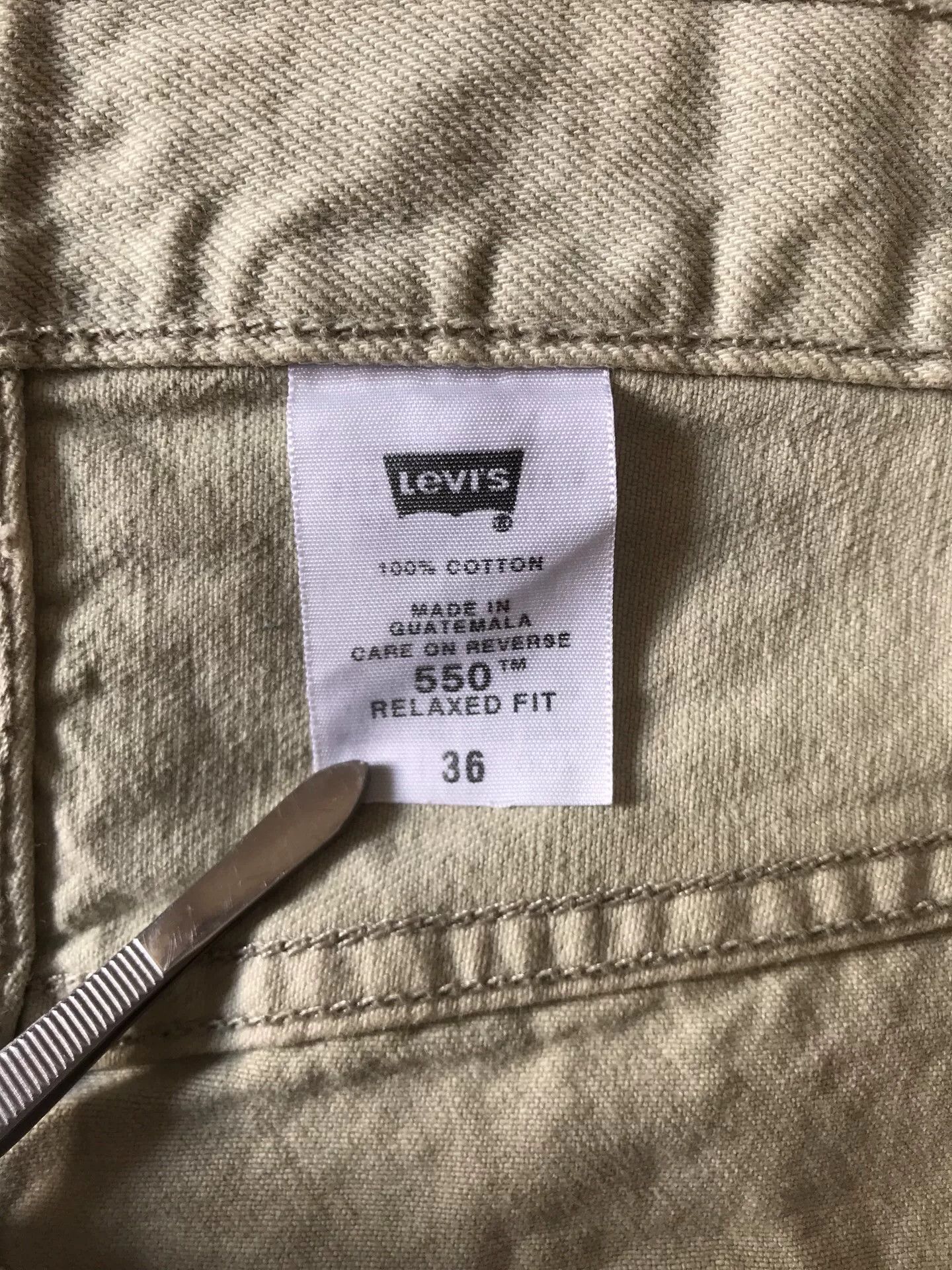 Levi's Levi's 550 Washed Denim Shorts W36 Size US 36 / EU 52 - 8 Thumbnail