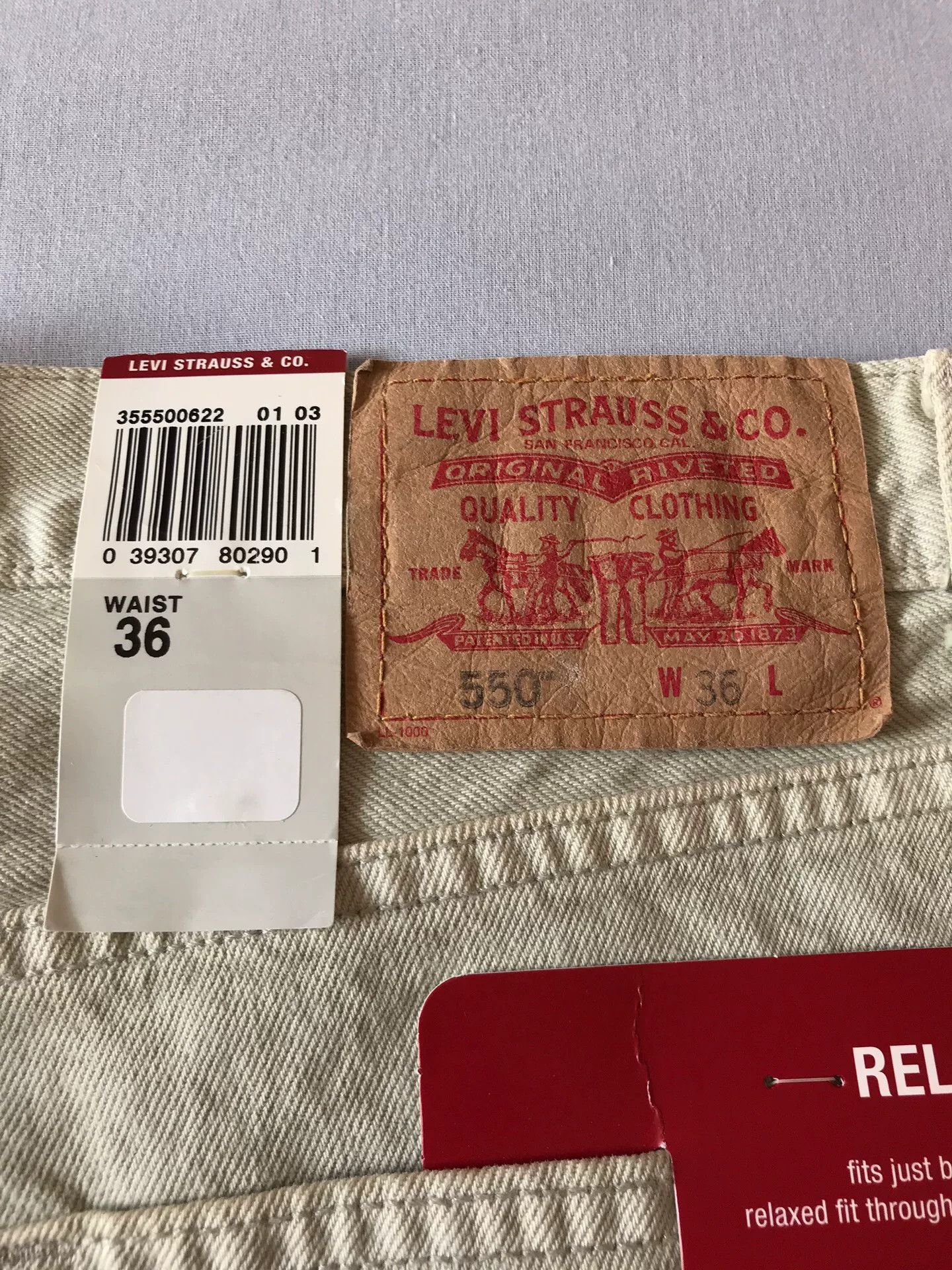 Levi's Levi's 550 Washed Denim Shorts W36 Size US 36 / EU 52 - 7 Thumbnail