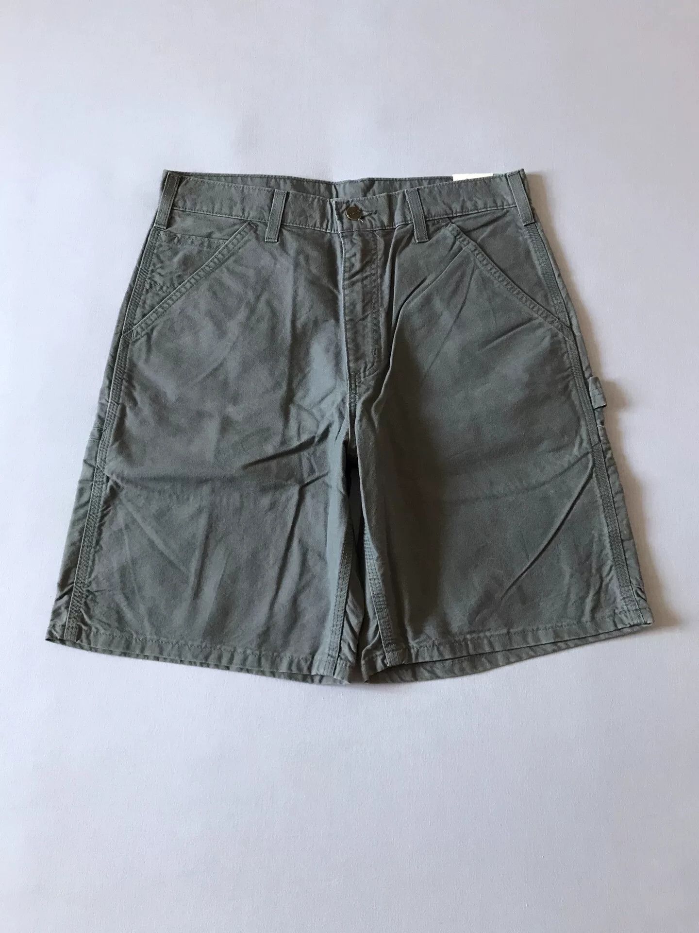 Carhartt Carhartt B144 FAT W30 Gray Shorts Size US 30 / EU 46 - 2 Thumbnail