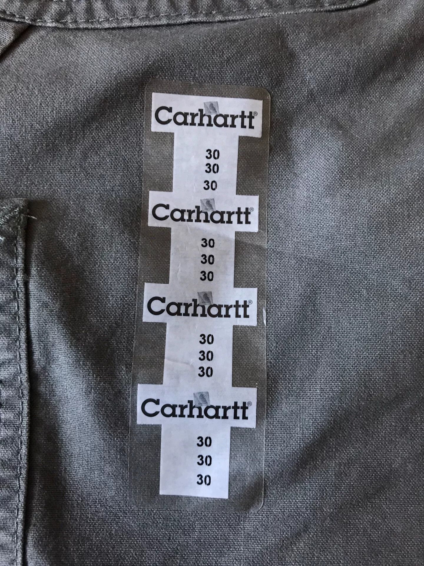Carhartt Carhartt B144 FAT W30 Gray Shorts Size US 30 / EU 46 - 7 Thumbnail