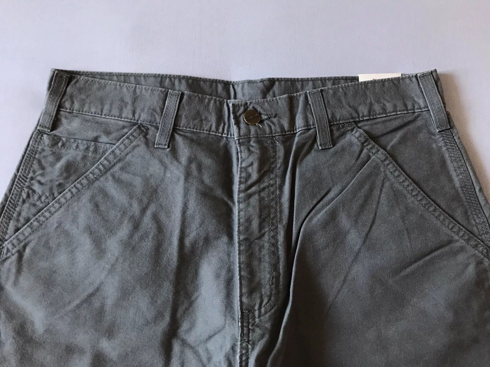 Carhartt Carhartt B144 FAT W30 Gray Shorts Size US 30 / EU 46 - 4 Thumbnail