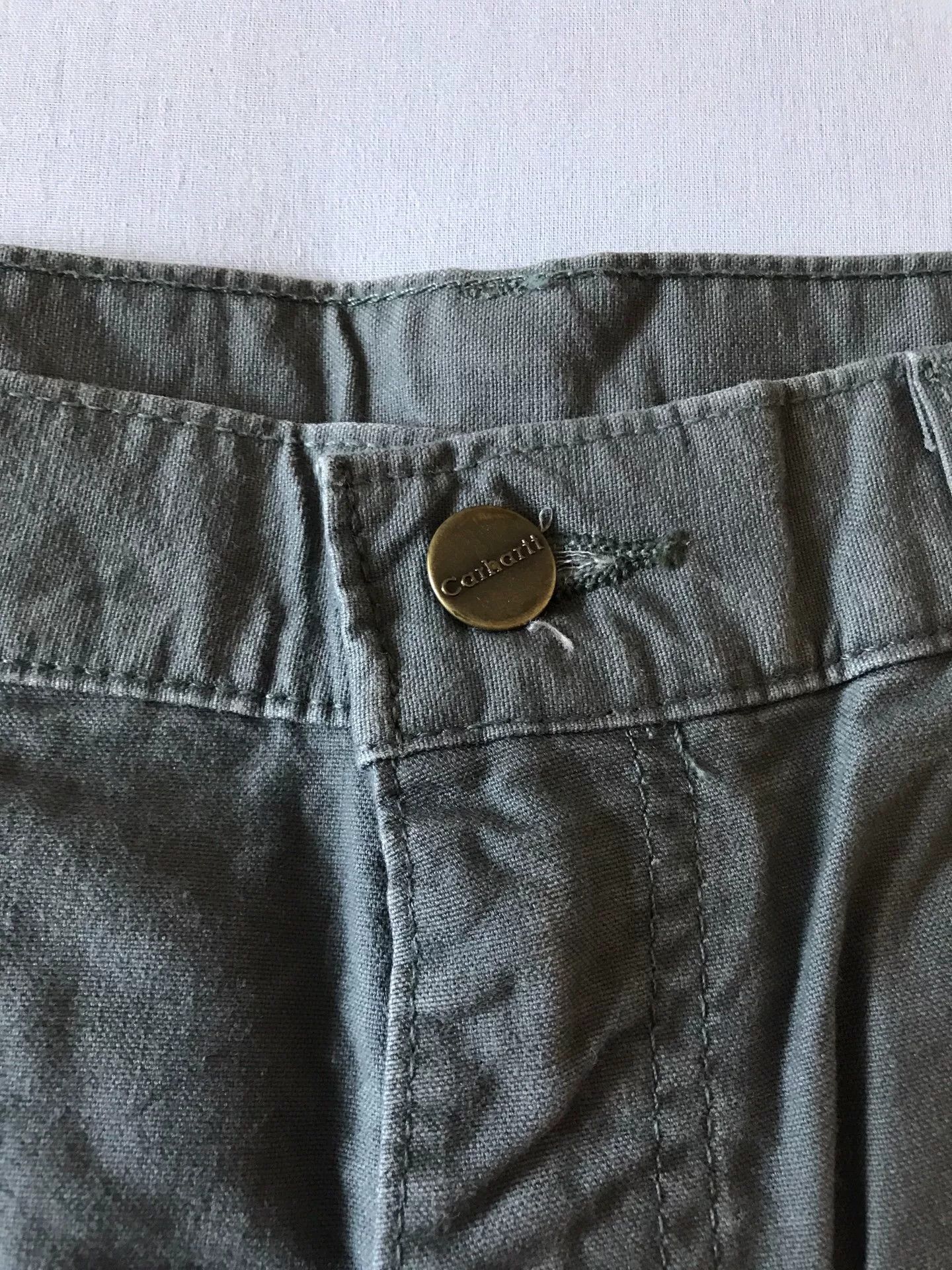 Carhartt Carhartt B144 FAT W30 Gray Shorts Size US 30 / EU 46 - 6 Thumbnail
