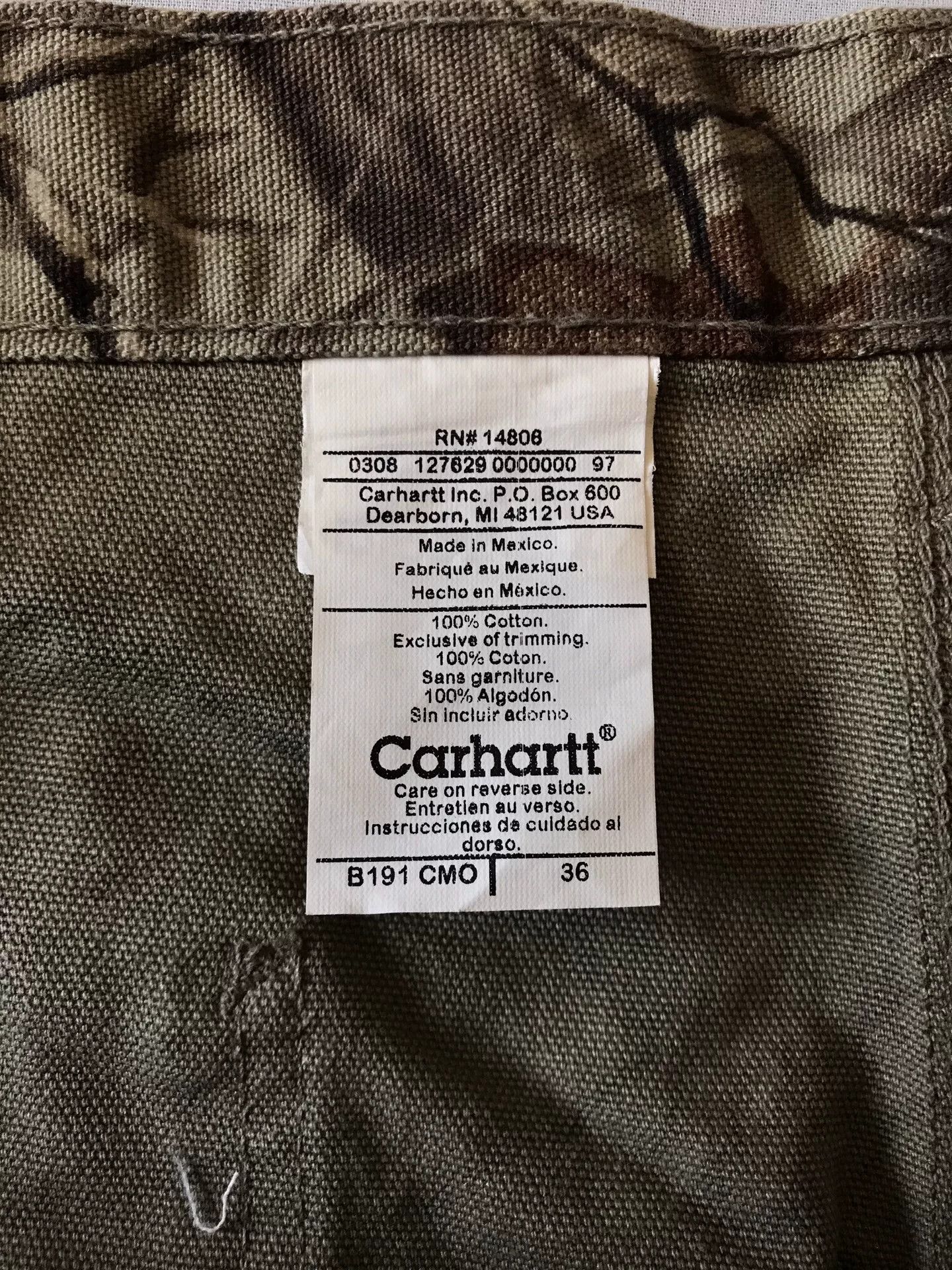 Carhartt Carhartt x Realtree B191 CMO Cargo Shorts Size US 36 / EU 52 - 9 Thumbnail