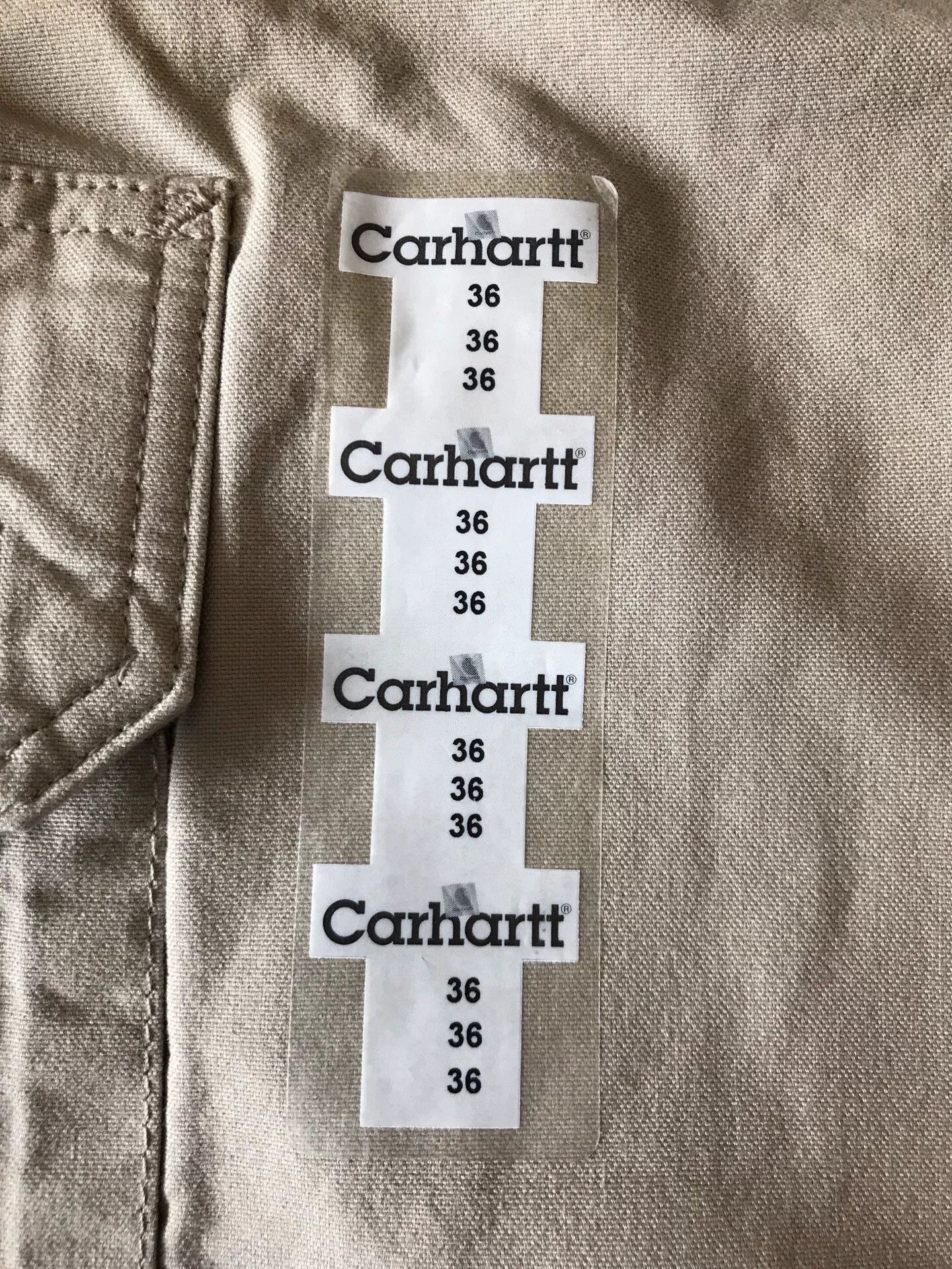 Carhartt Carhartt B143 Tan W36 Cargo Shorts Size US 36 / EU 52 - 7 Thumbnail