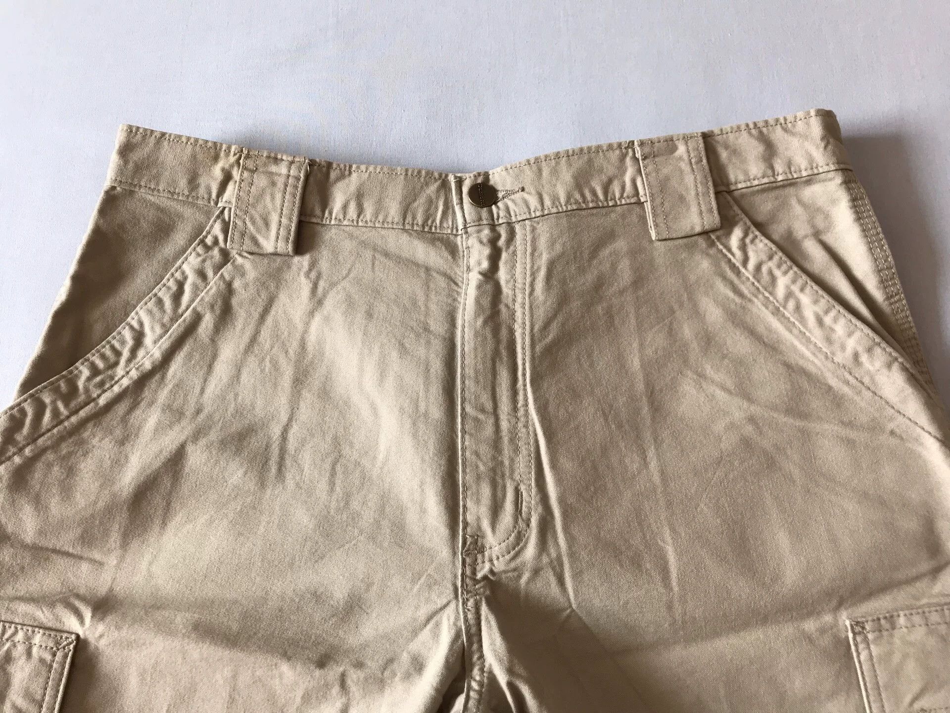 Carhartt Carhartt B143 Tan W36 Cargo Shorts Size US 36 / EU 52 - 4 Thumbnail