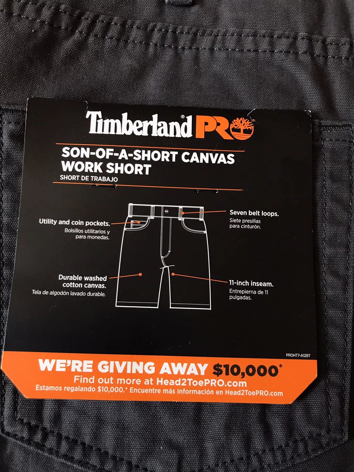 Timberland Timberland PRO Canvas Work Shorts W36 Size US 36 / EU 52 - 7 Thumbnail