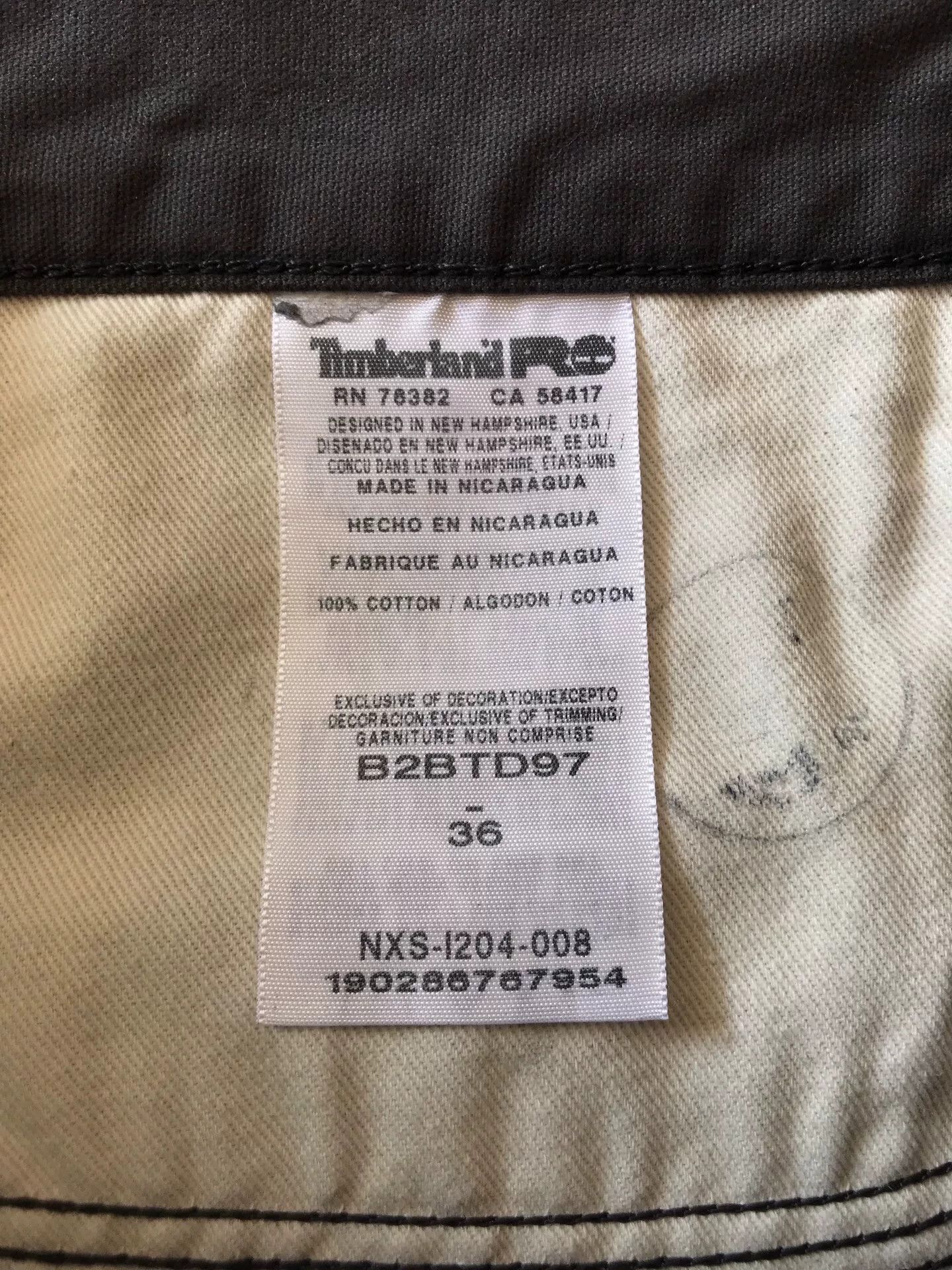 Timberland Timberland PRO Canvas Work Shorts W36 Size US 36 / EU 52 - 9 Thumbnail