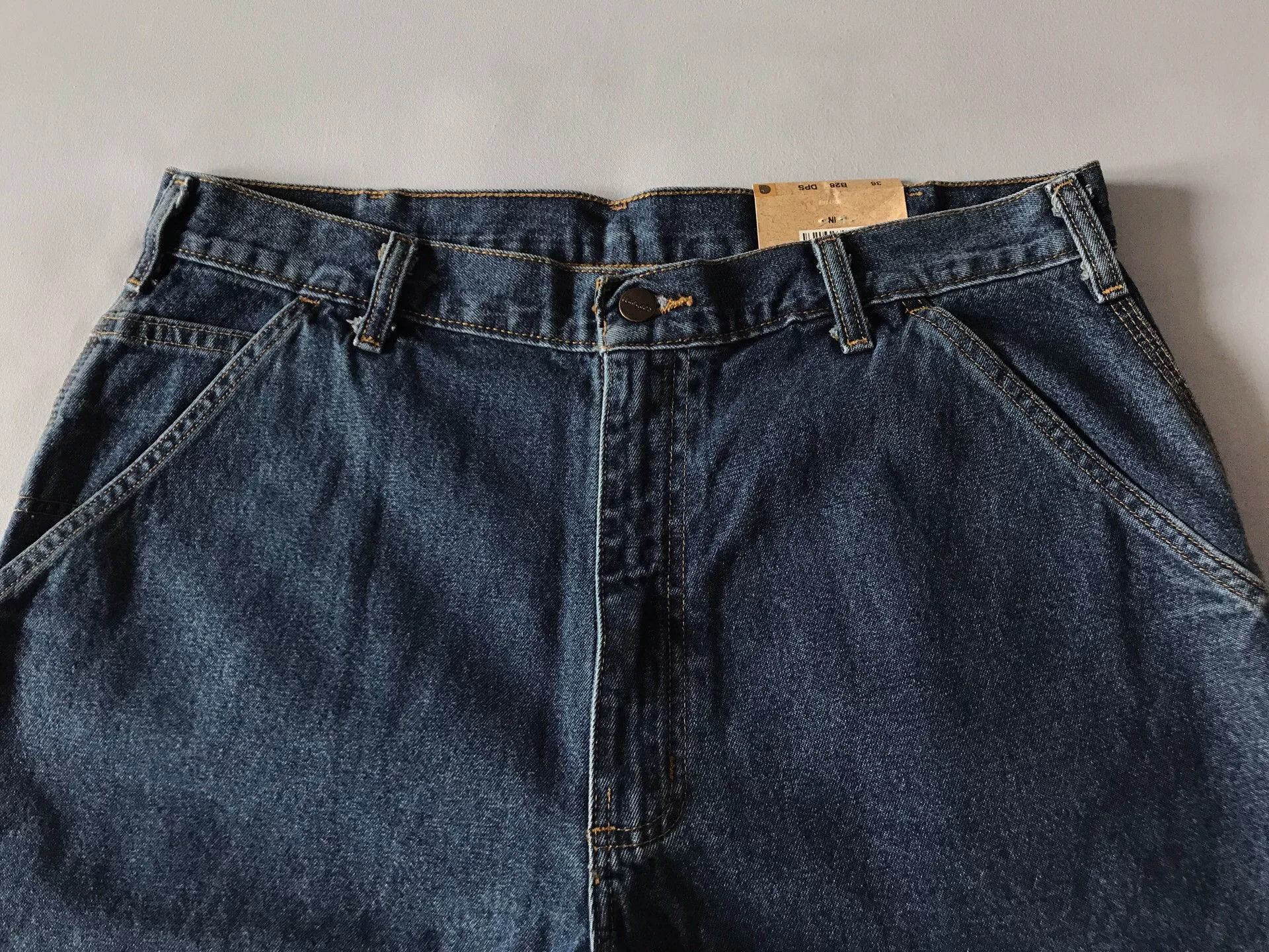 Carhartt Carhartt B28 DPS Washed Denim Cargo Shorts Size US 36 / EU 52 - 4 Thumbnail