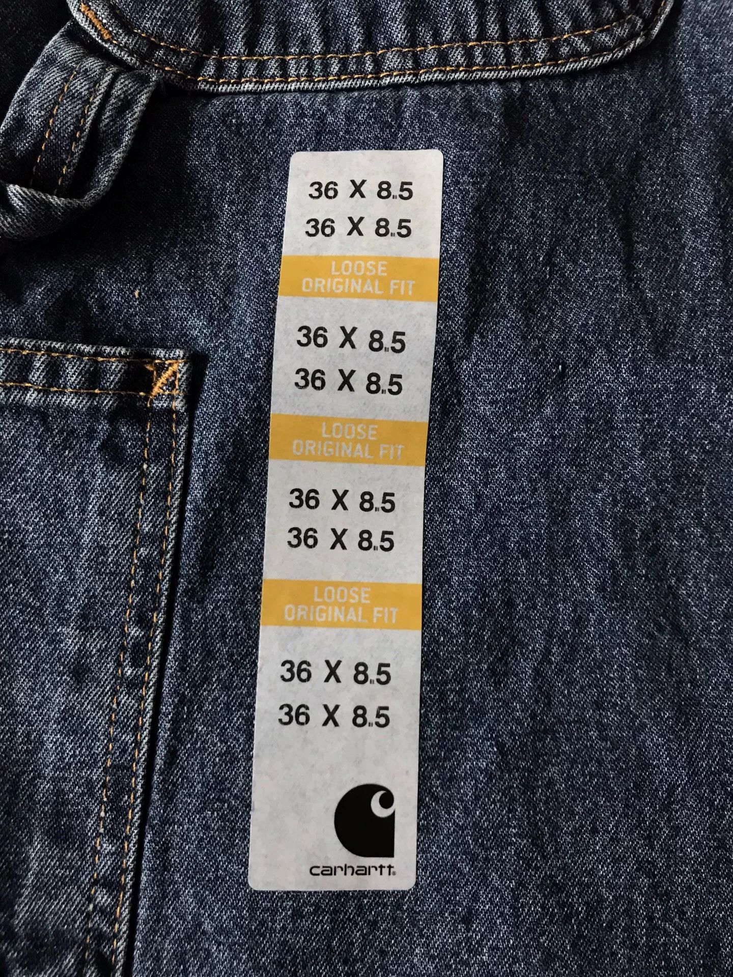 Carhartt Carhartt B28 DPS Washed Denim Cargo Shorts Size US 36 / EU 52 - 7 Thumbnail