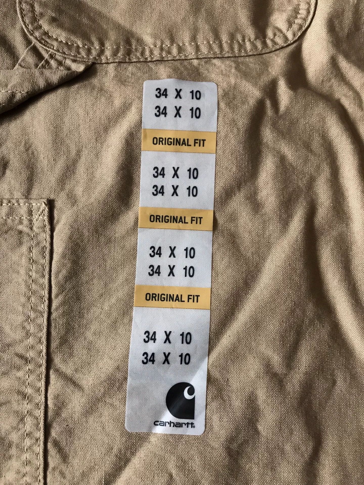 Carhartt Carhartt B147 Canvas Work Shorts Size US 34 / EU 50 - 7 Thumbnail