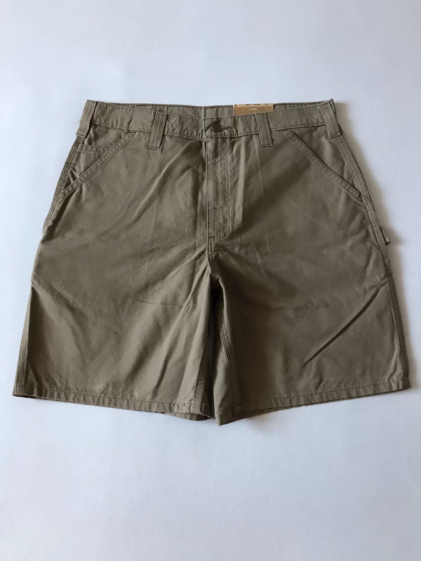 Carhartt Carhartt B144 LBR Washed Canvas Shorts Size US 34 / EU 50 - 2 Thumbnail